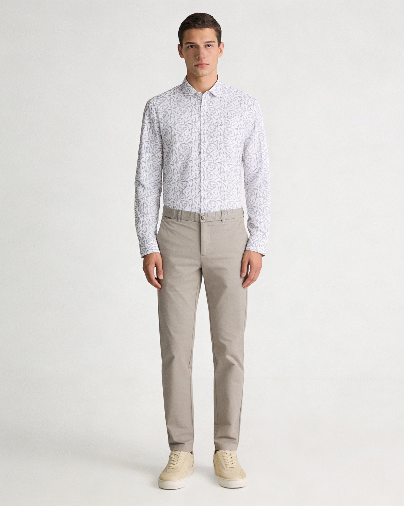 Stone Textured Khakis - Perch