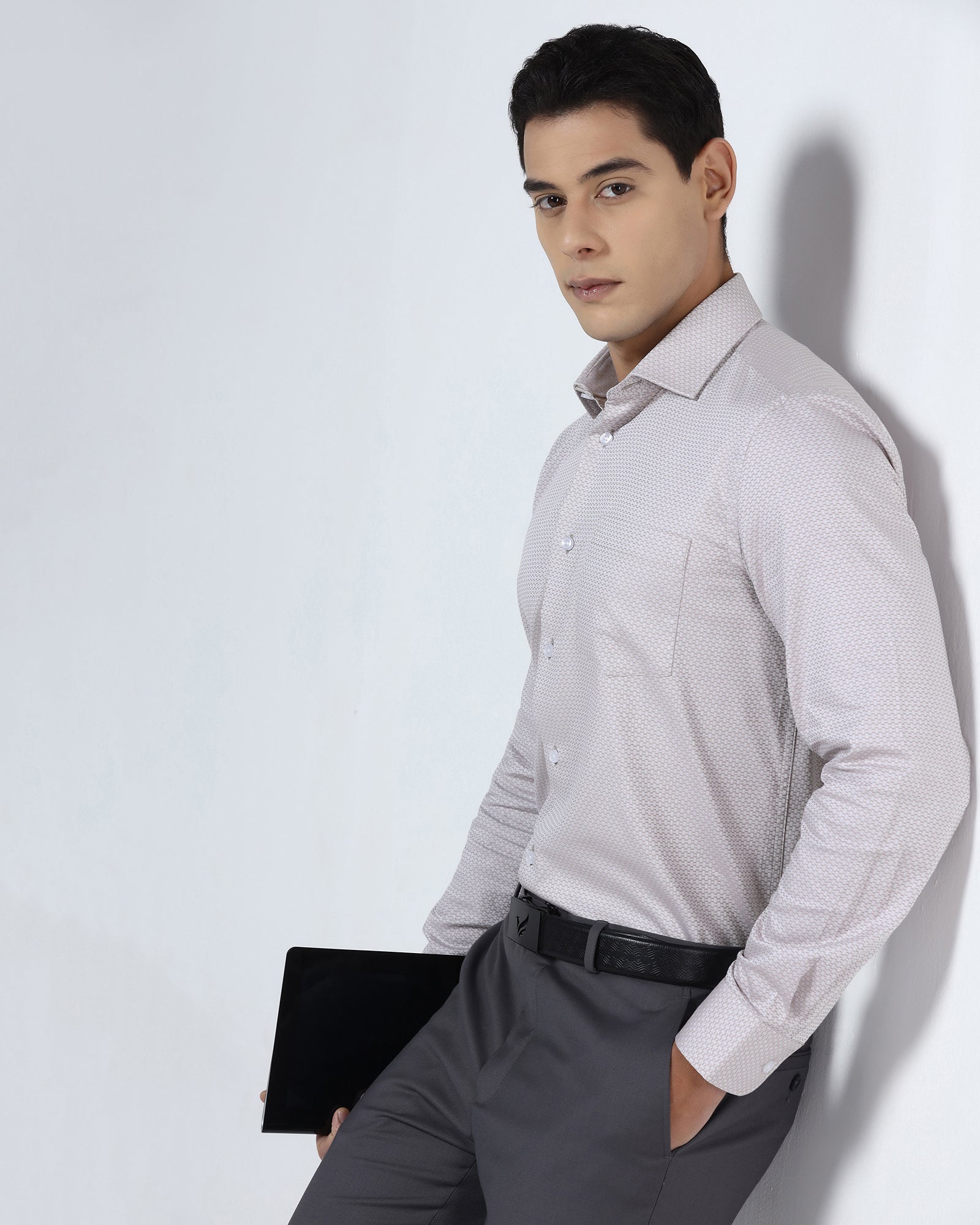 Stone Textured Shirt - Tray