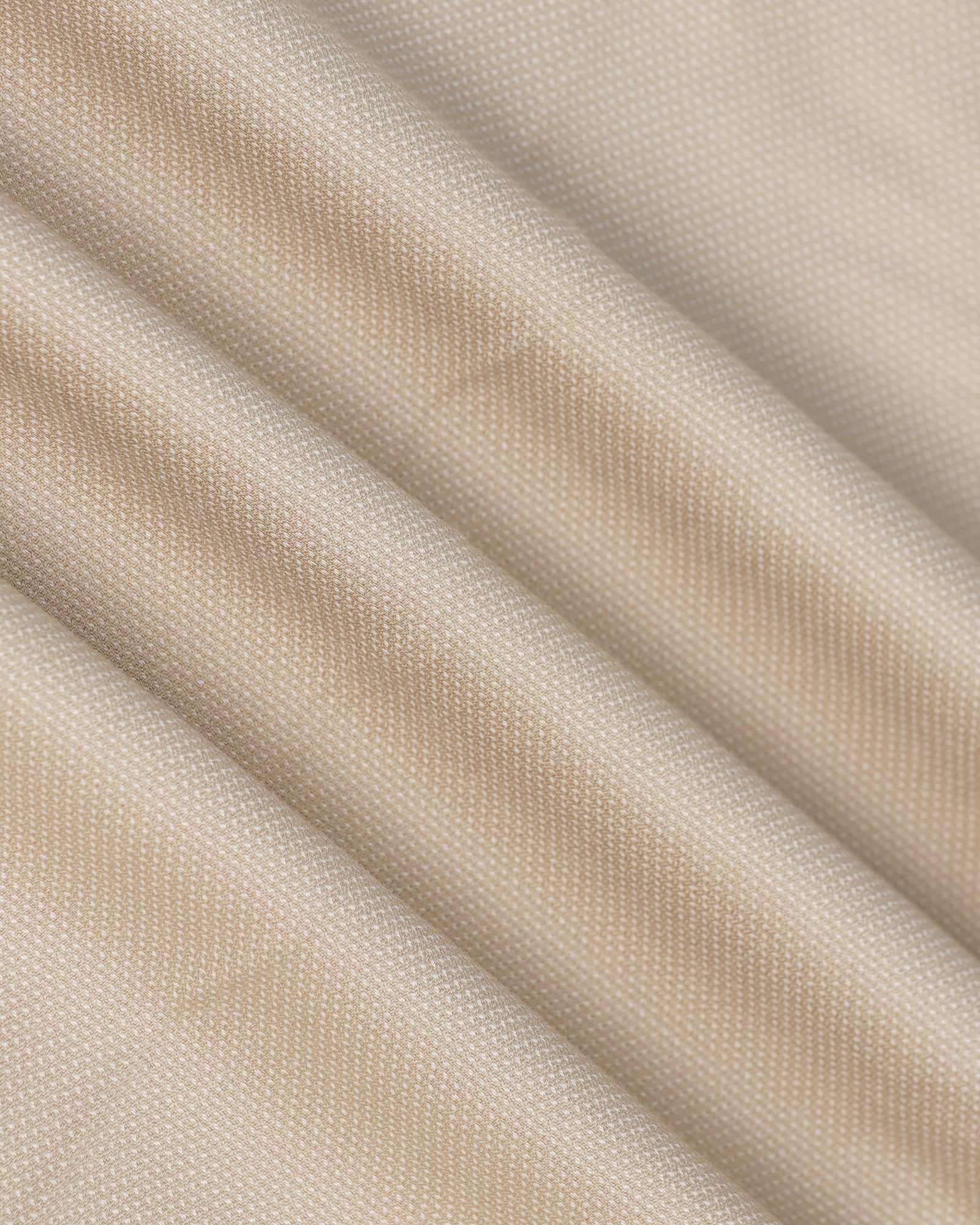 Straight B-90 Formal Beige Textured Trouser - Otto