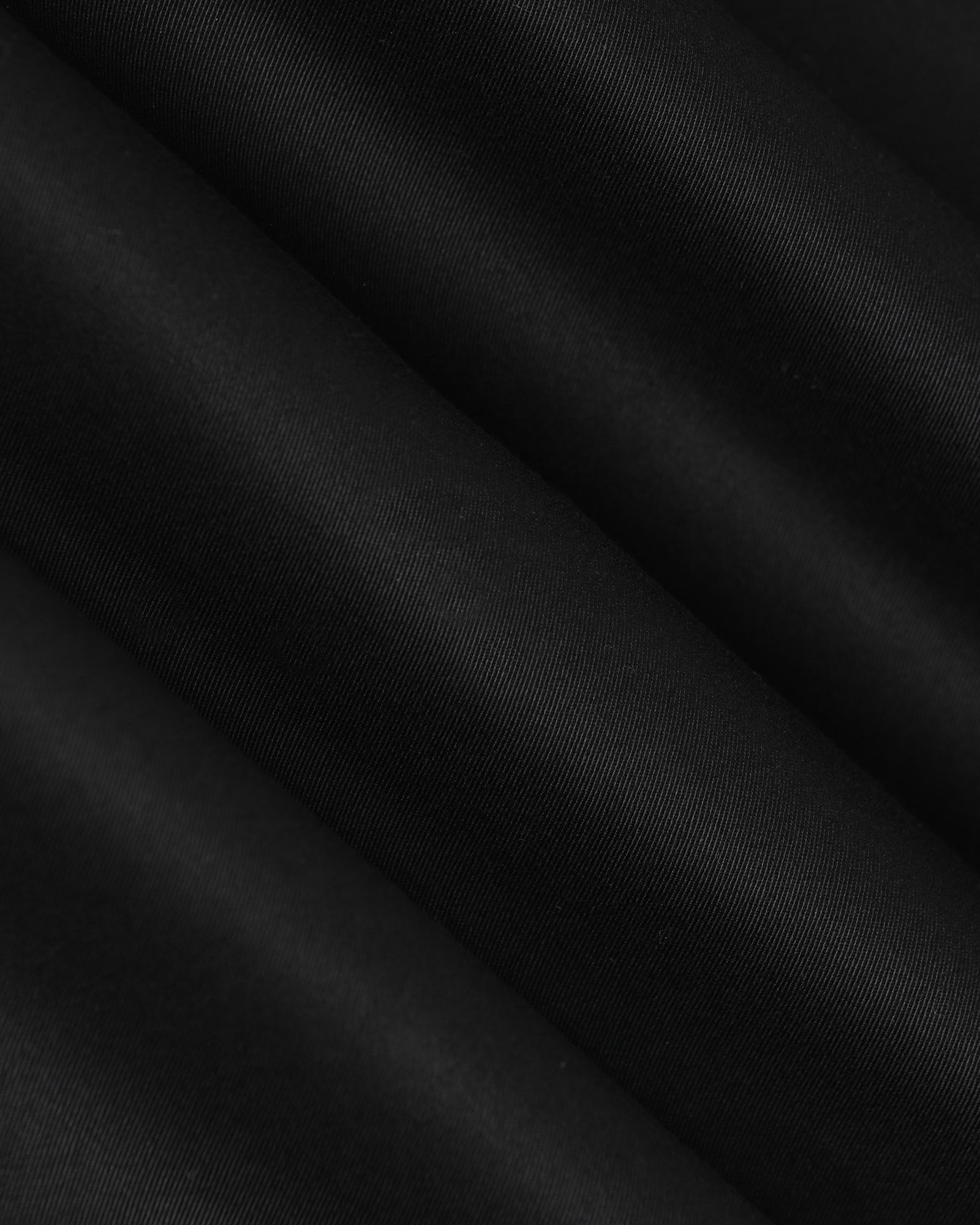 Straight B-90 Casual Black Solid Khakis - Martin