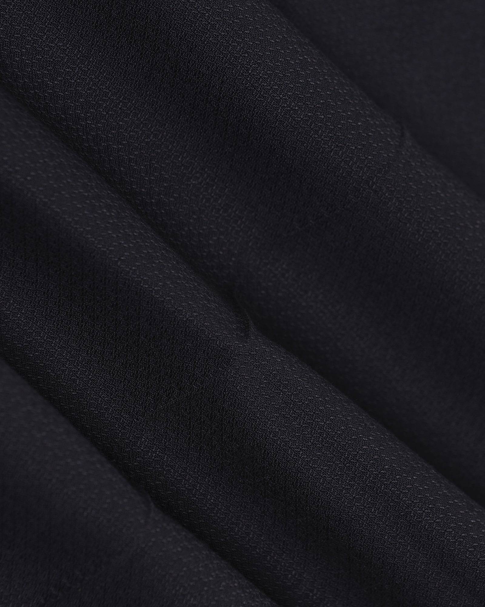 Straight B-90 Formal Navy Textured Trouser - Saint