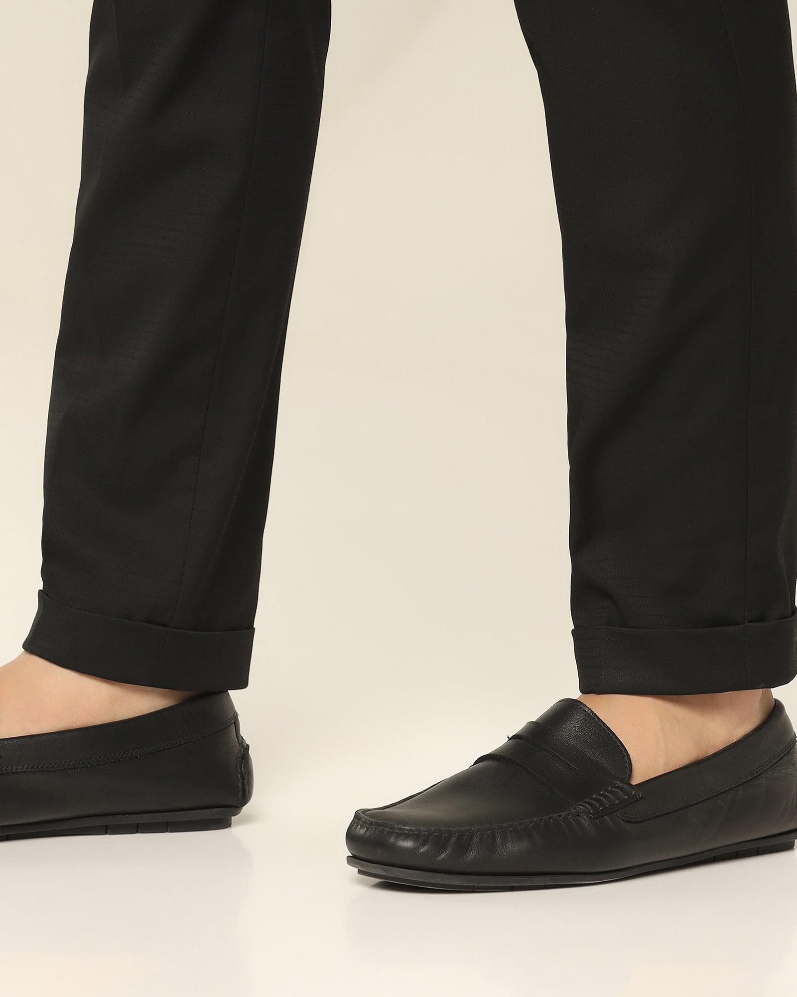 Stripe Formal Trousers In Black Phoenix Fit (Tofort) - Blackberrys