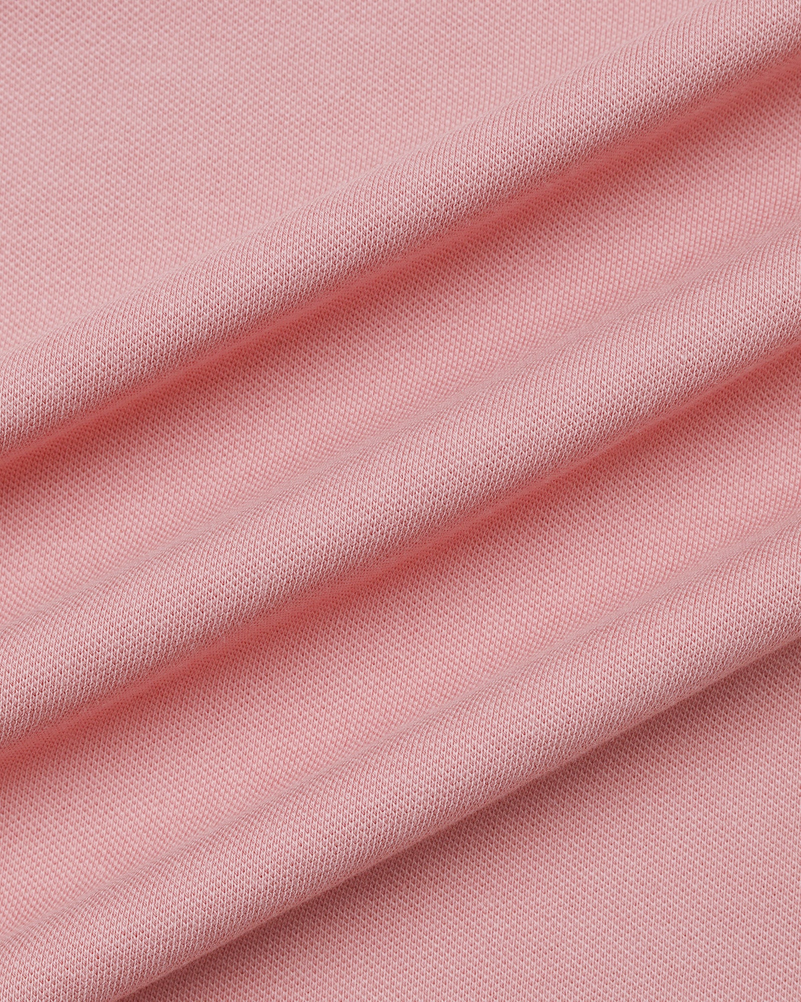 Summer Pink Solid Polo - Aesun