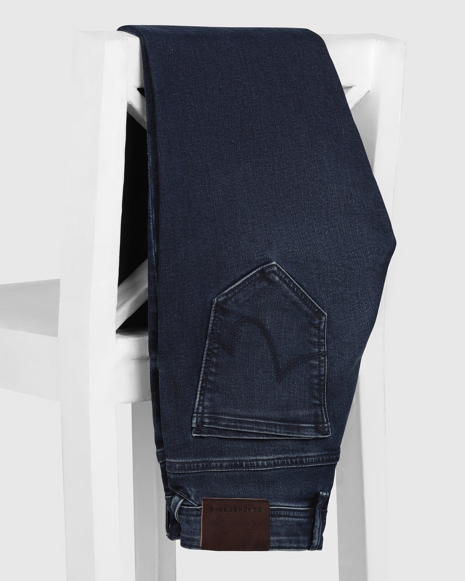 Super Clean Slim Comfort Buff Fit Indigo Jeans - Albin