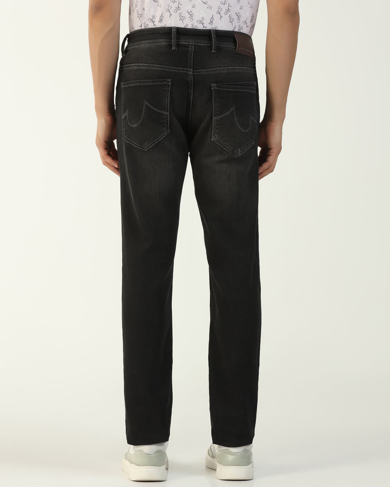 Super Clean Slim Yonk Fit Black Jeans - Kerem