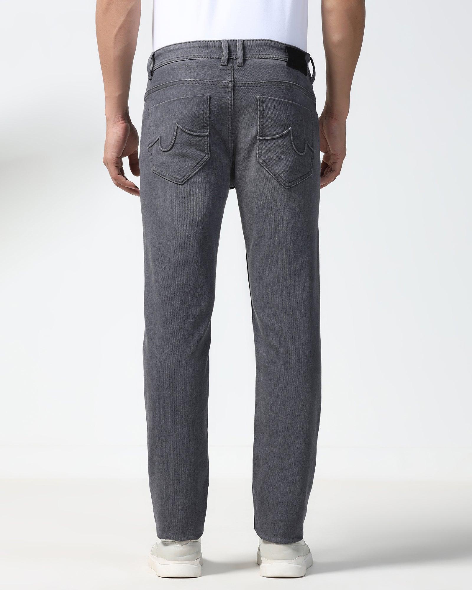 Super Clean Slim Yonk Fit Grey Jeans - Bjorn
