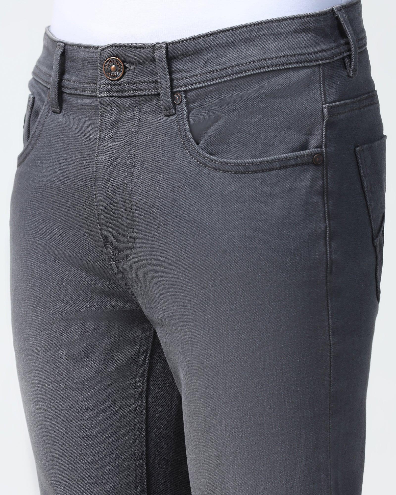 Super Clean Slim Yonk Fit Grey Jeans - Bjorn