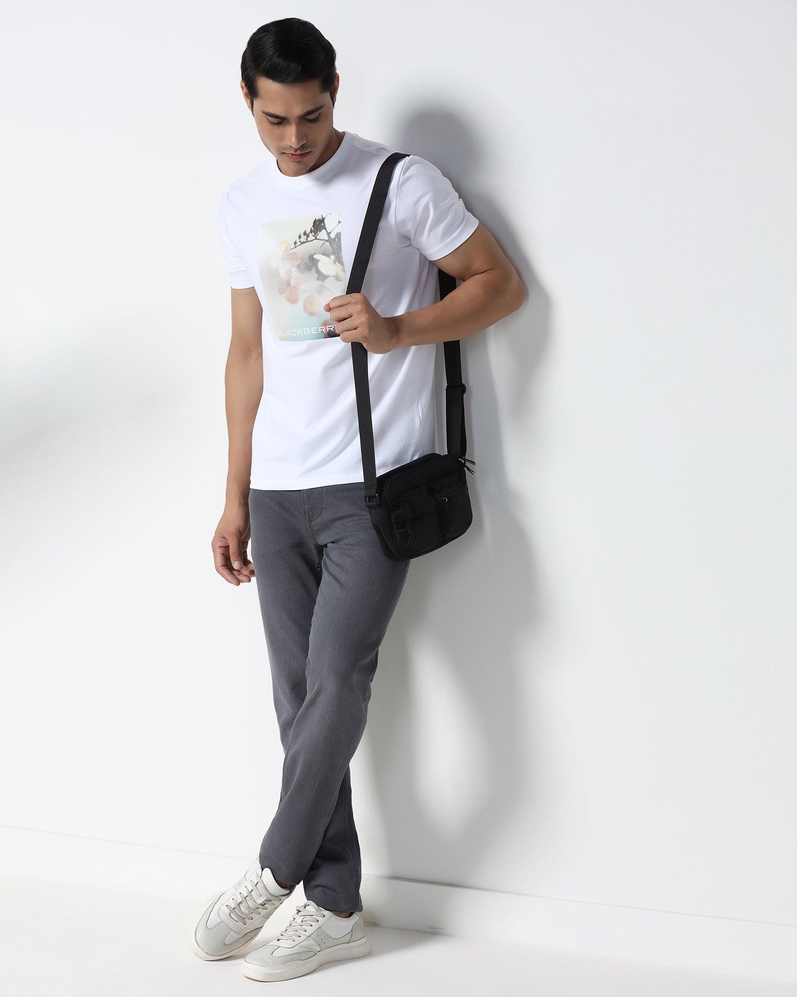 Super Clean Slim Yonk Fit Grey Jeans - Bjorn