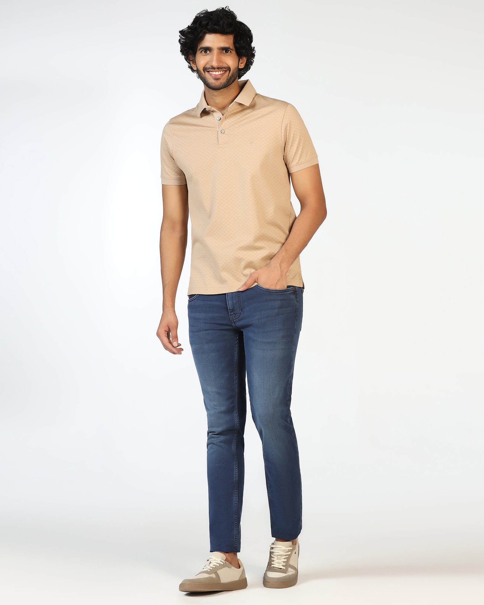 Super Clean Slim Yonk Fit Indigo Jeans - Anatol