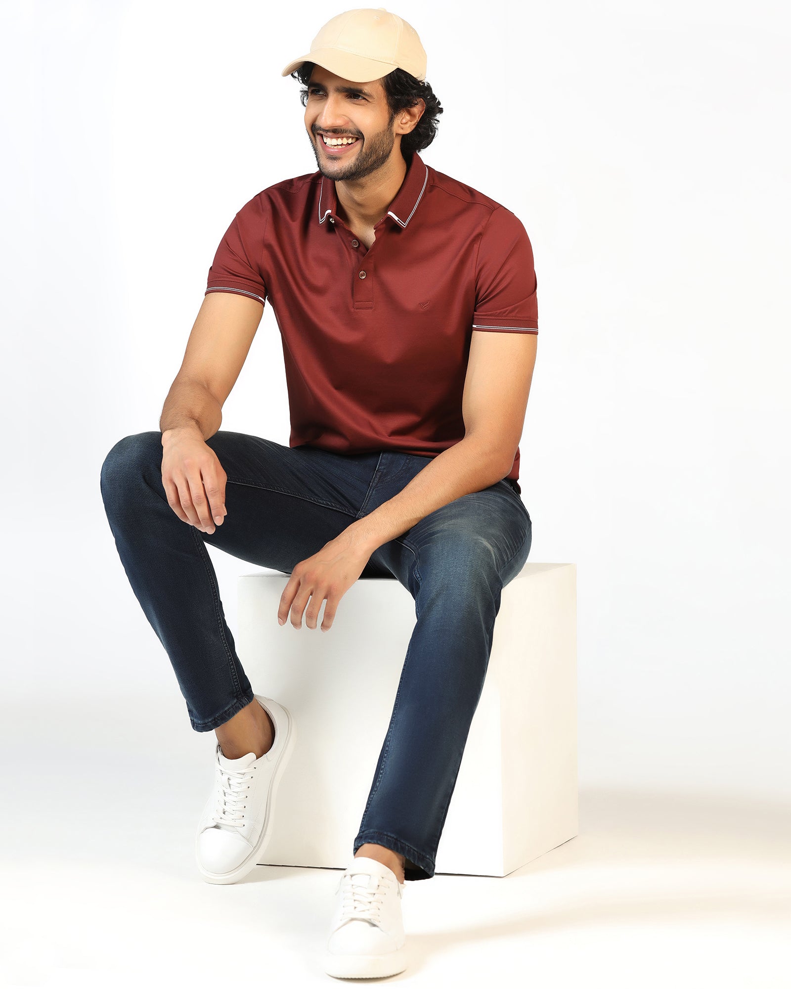 Super Clean Slim Yonk Fit Indigo Jeans - Dario