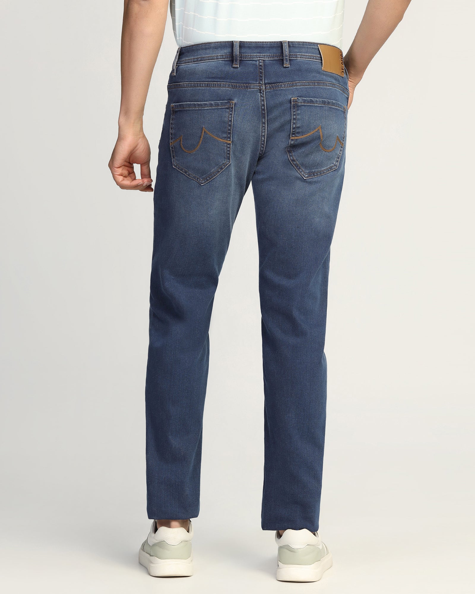 Superflex Slim Comfort Buff Fit Indigo Jeans - Mosi