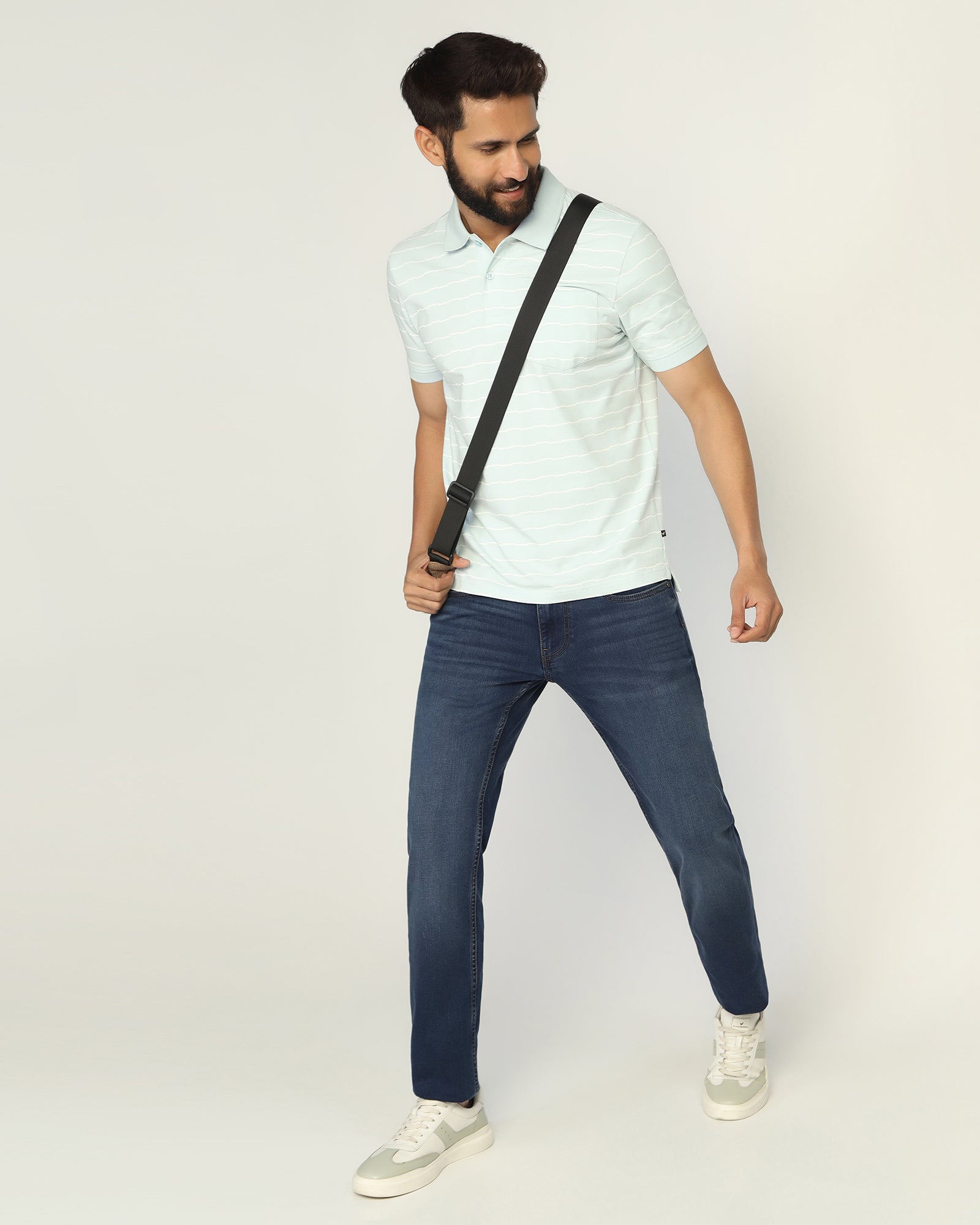 Superflex Slim Comfort Buff Fit Indigo Jeans - Mosi