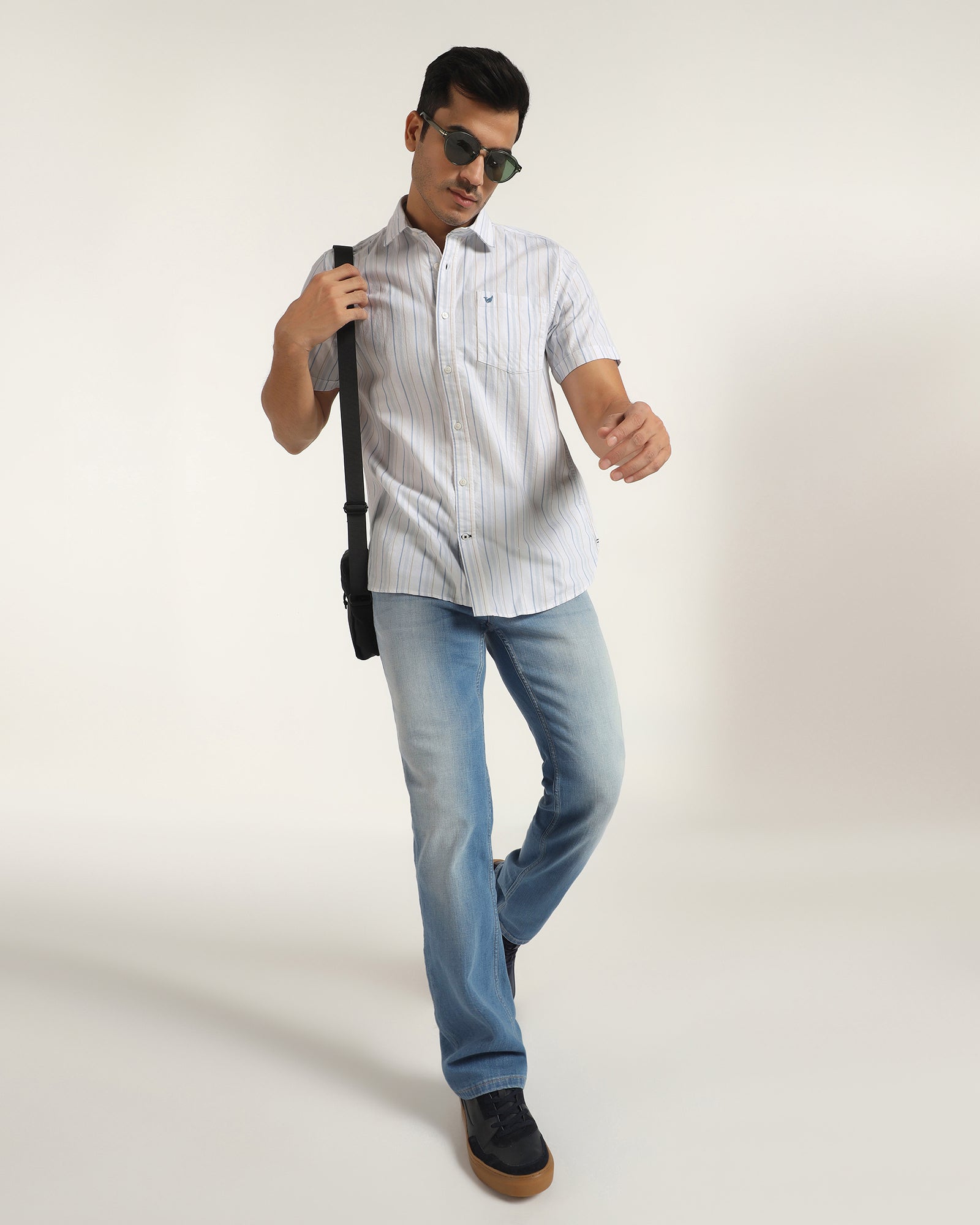 Superflex Straight Comfort Duke Fit Indigo Jeans - Darius