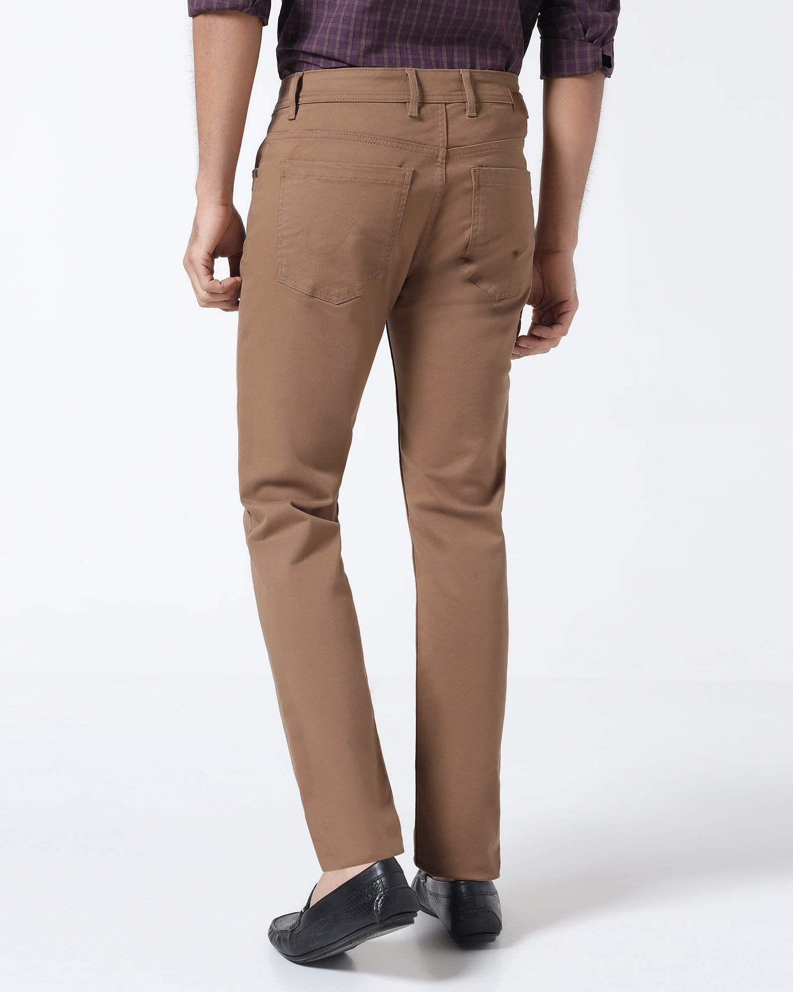 Tan Bleed Zero Slim Fit Jeans - Rene