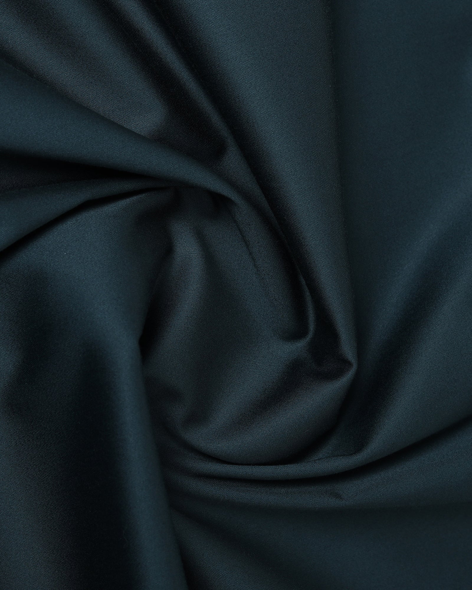 Teal Unwrinkle Solid Shirt - Sylvia