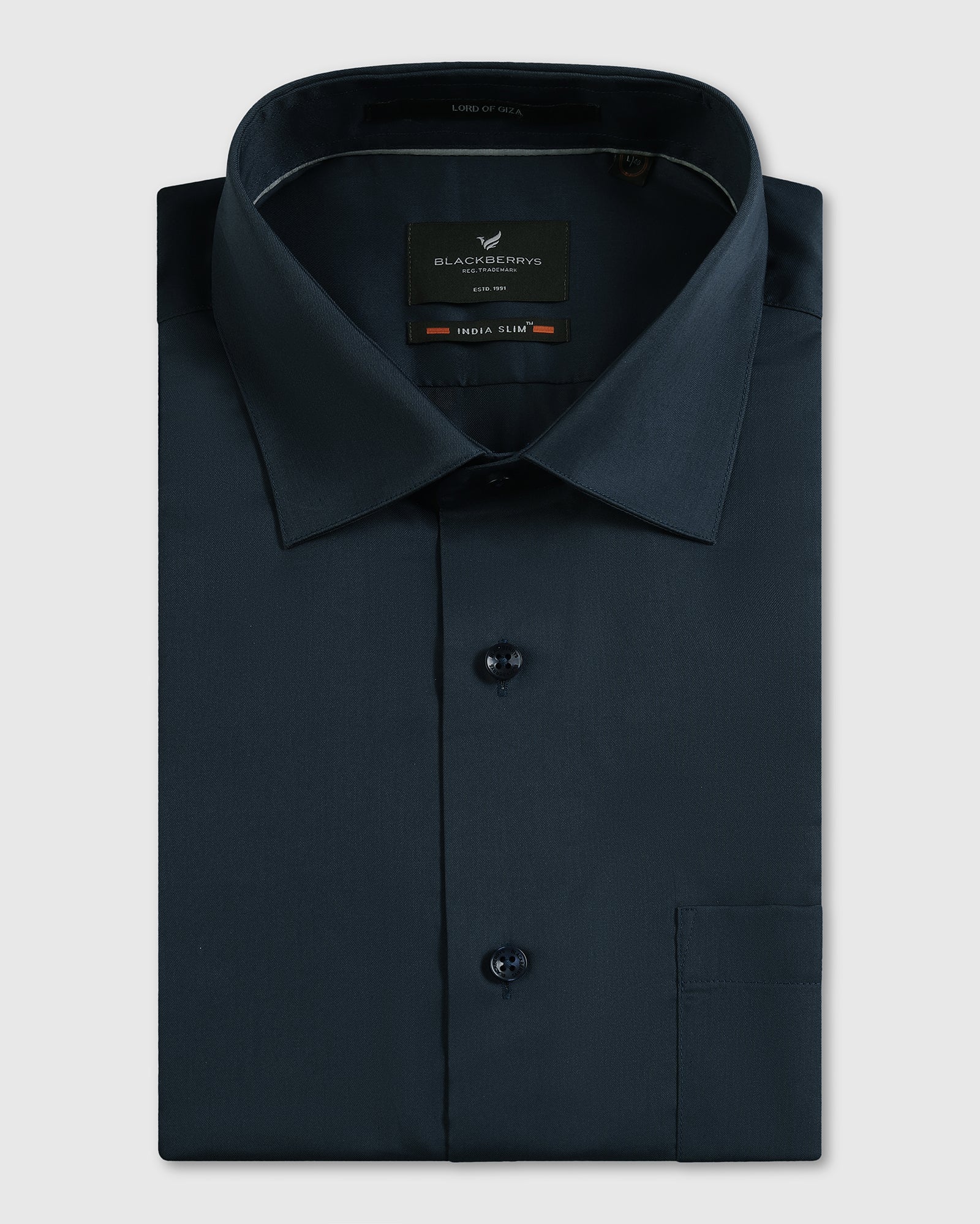 Teal Solid Shirt - Roger