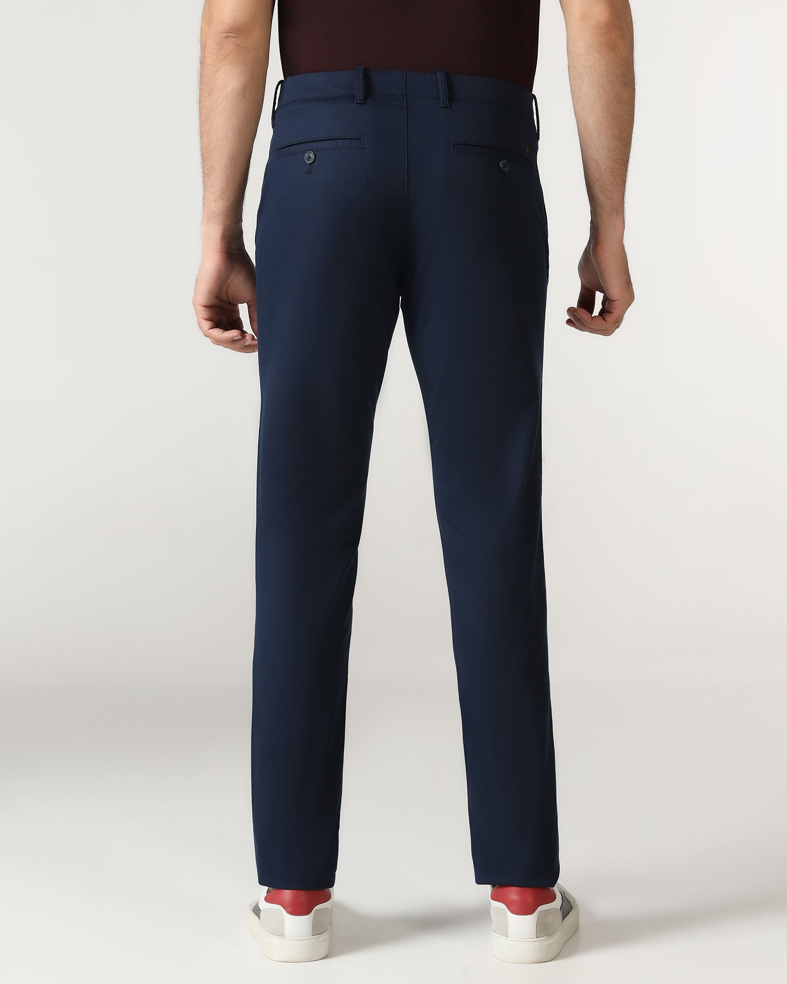 Teal Textured Khakis - Segi