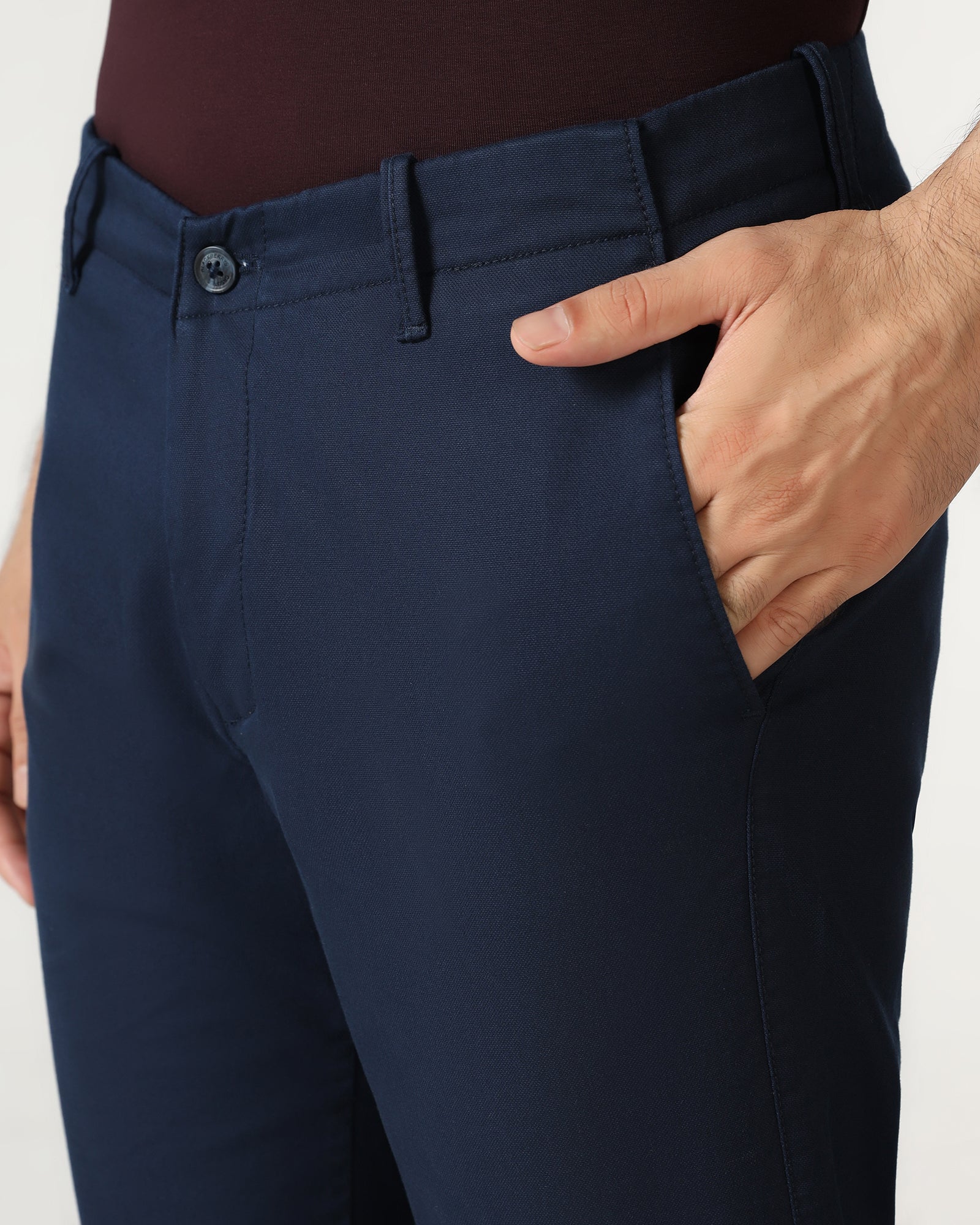 Teal Textured Khakis - Segi