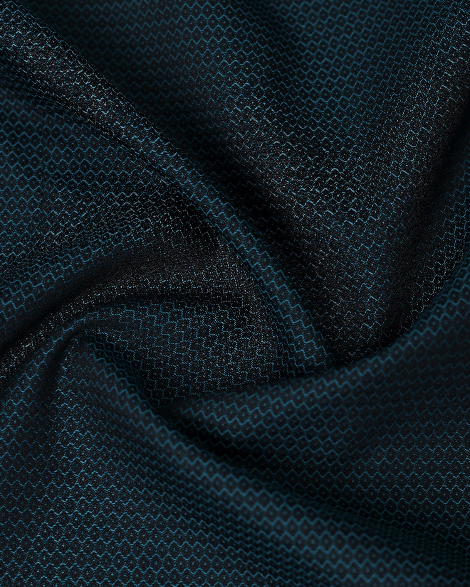 Teal Textured Shirt - Robin