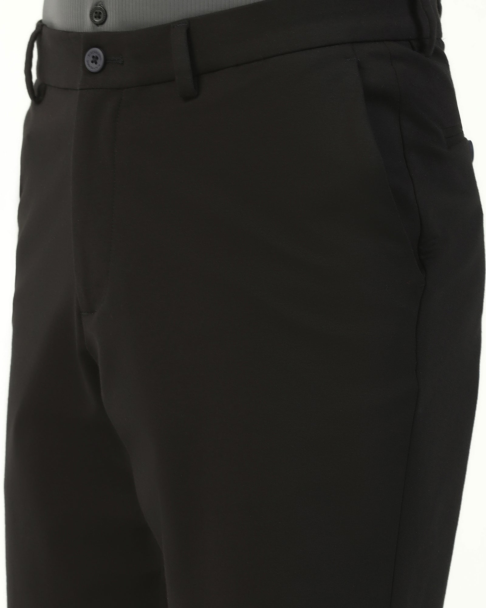 TechPro Casual Black Solid Shorts - Serry