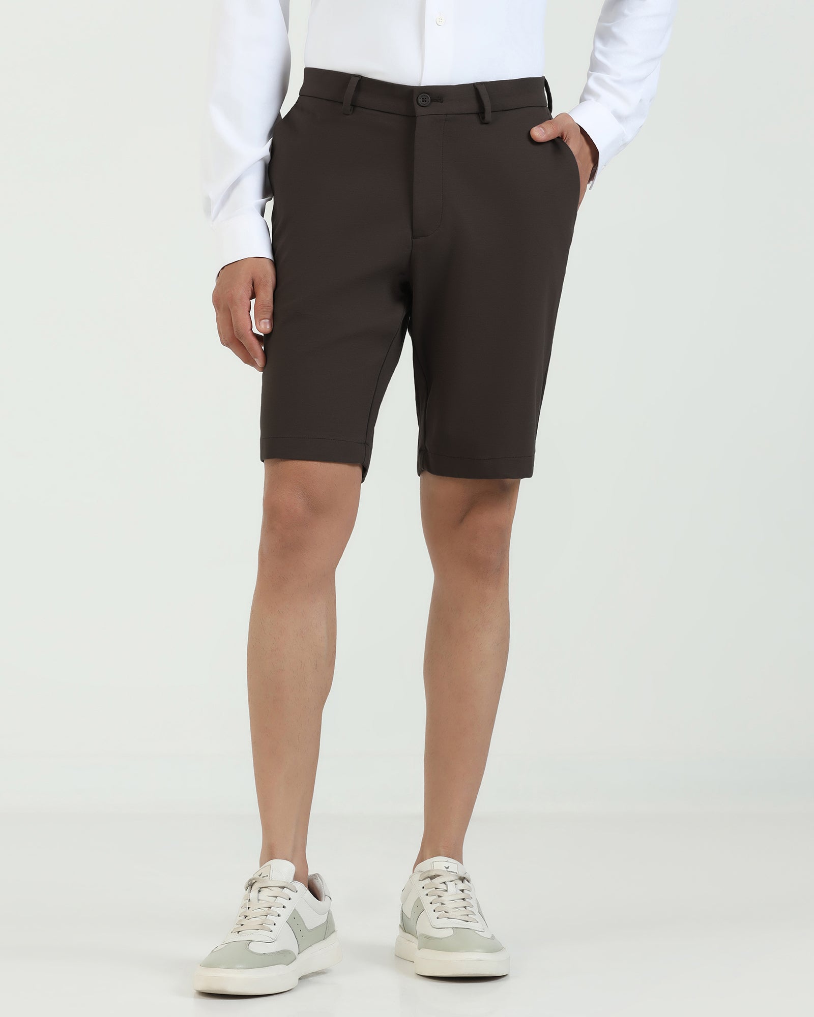 TechPro Casual Mouse Solid Shorts - Serry