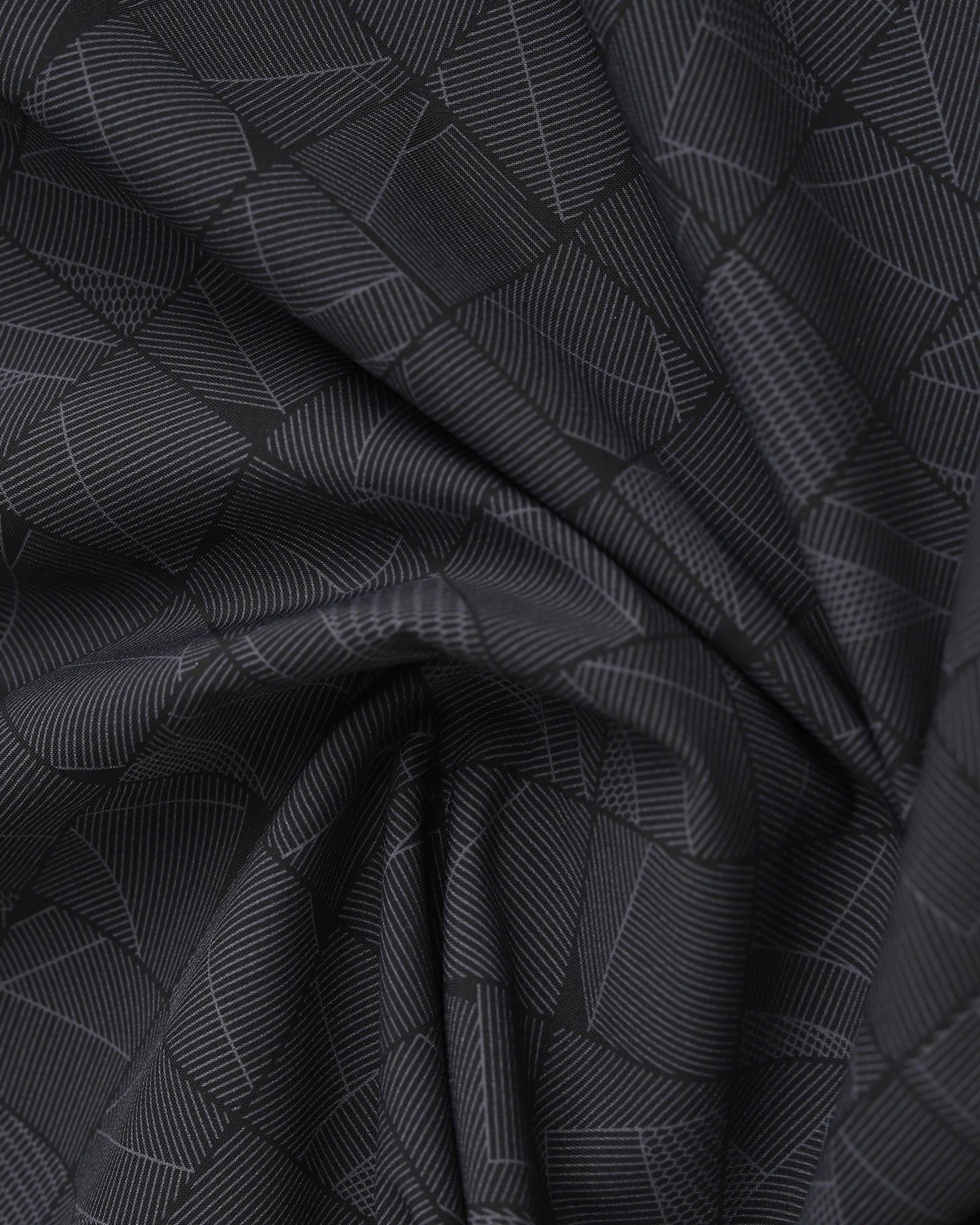 TechPro Formal Black Printed Shirt - Kyler