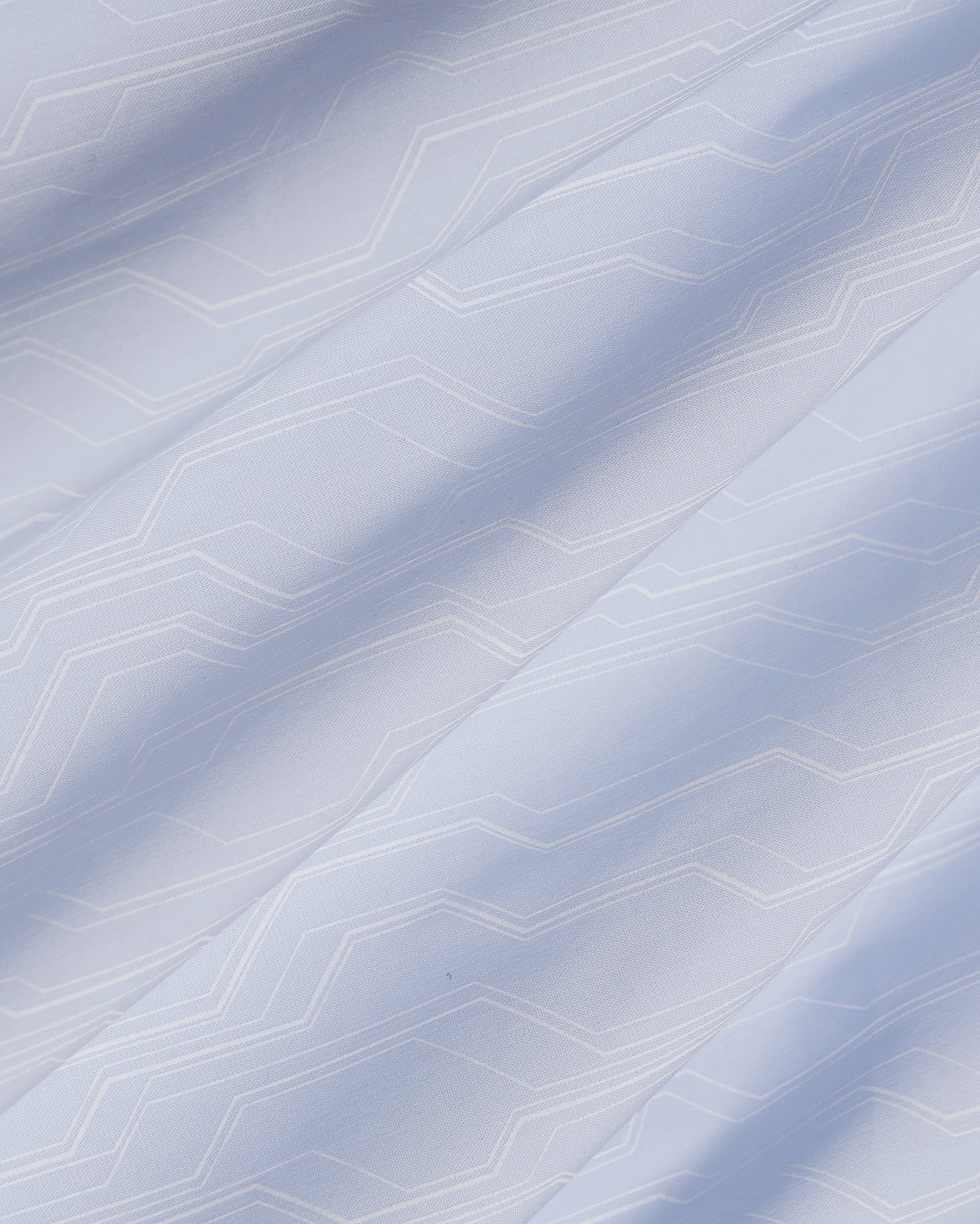 TechPro Formal Blue Printed Shirt - Blade