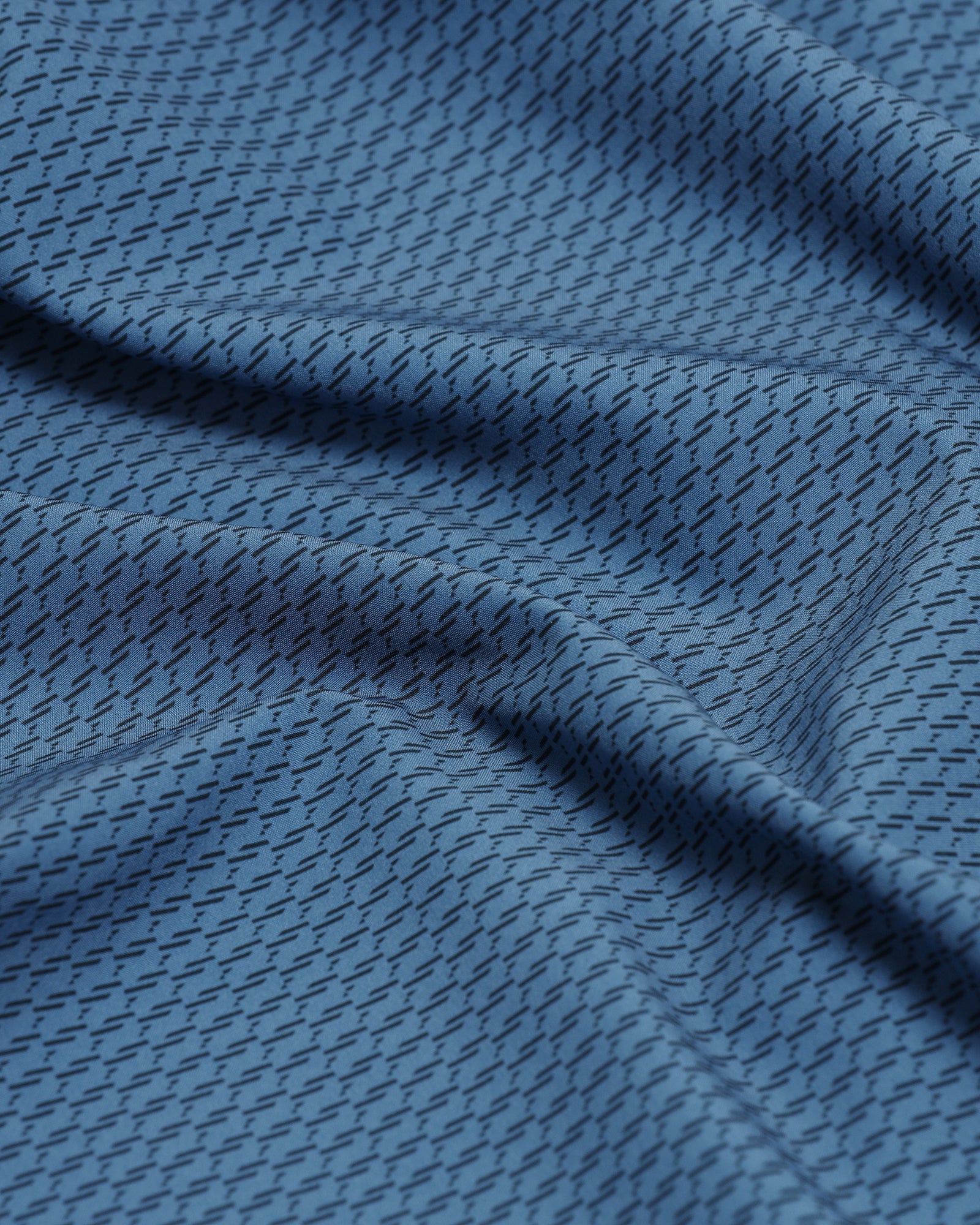 TechPro Formal Blue Printed Shirt - Ivan