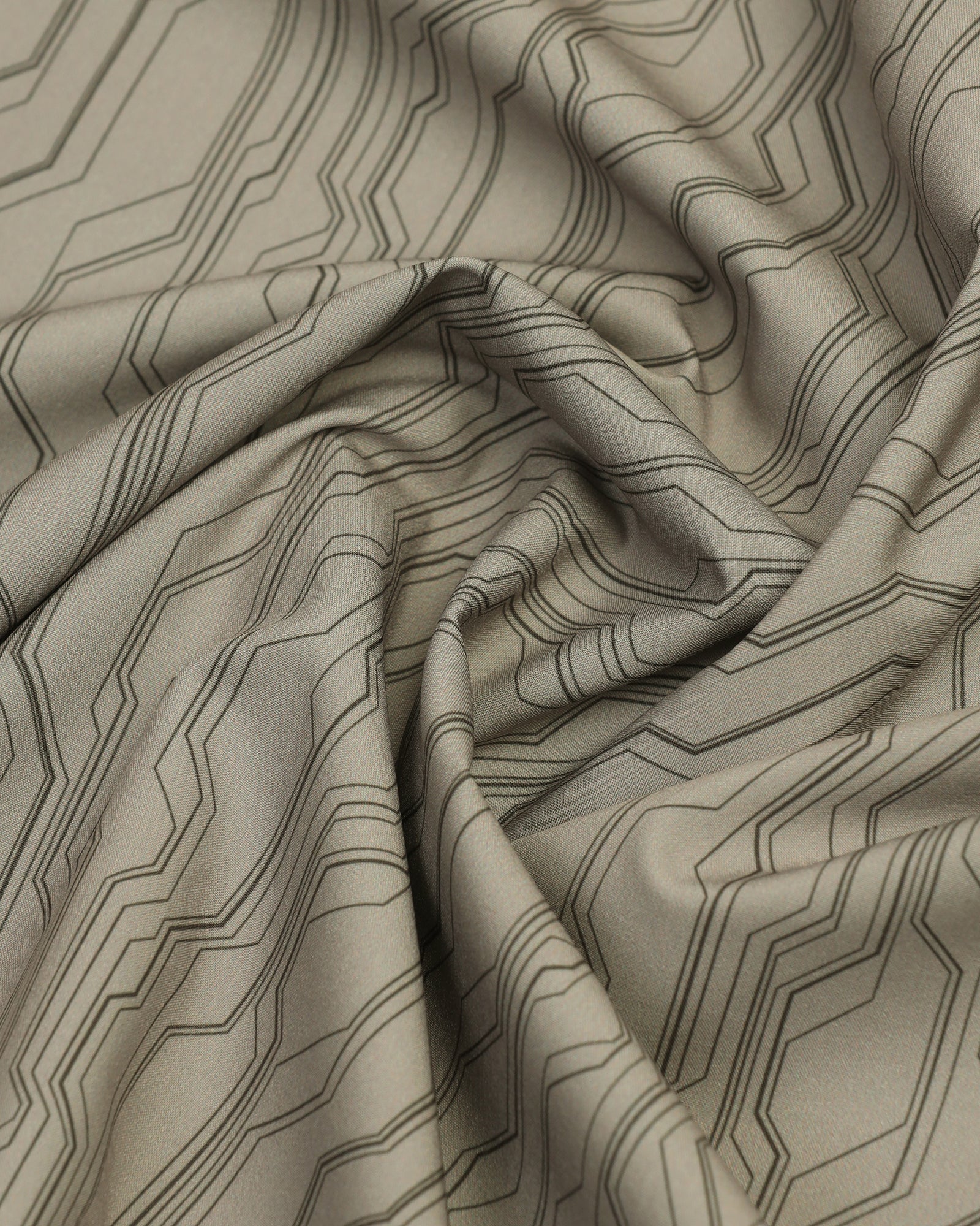 TechPro Formal Half Sleeve Green Printed Shirt - Blade