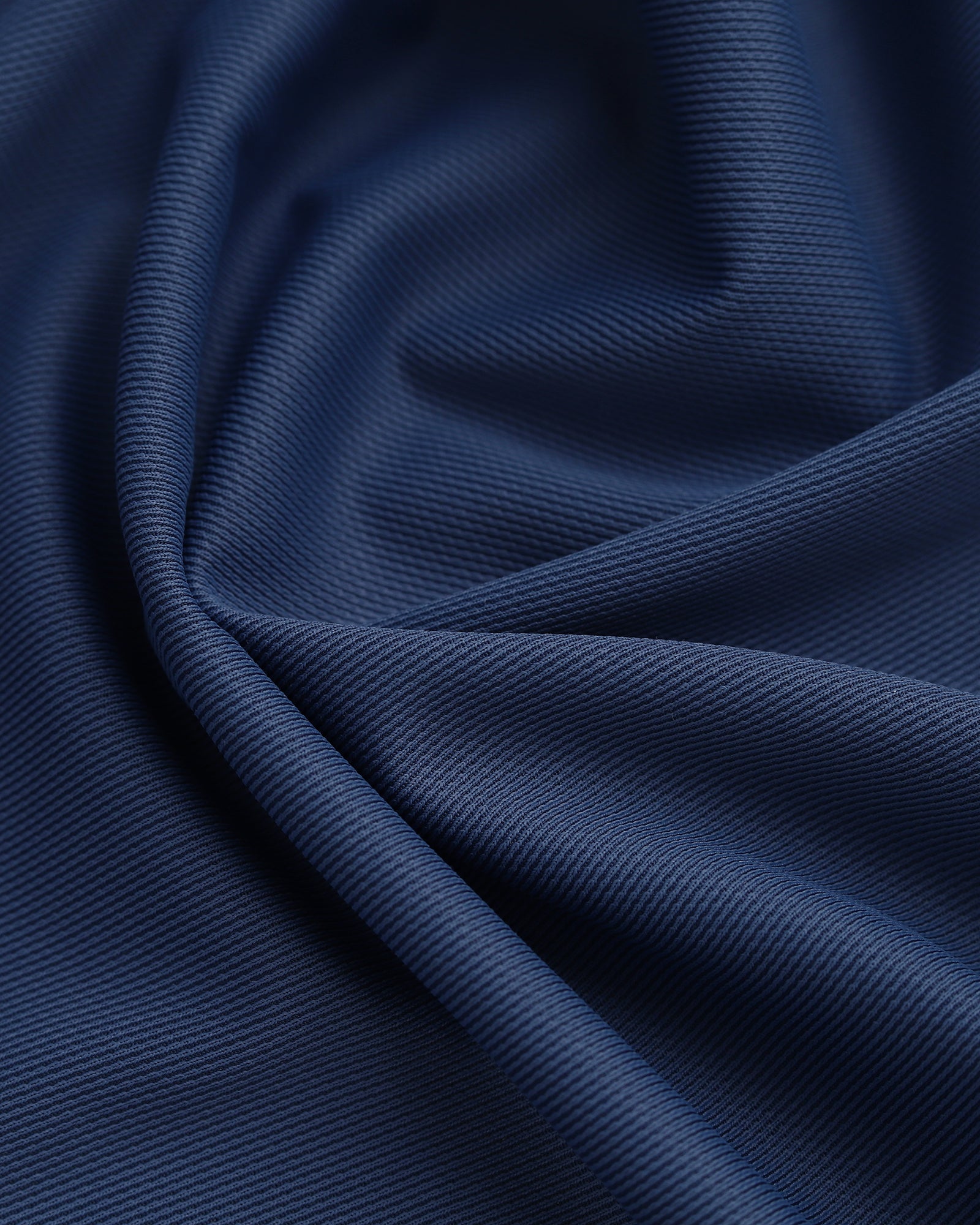 TechPro Formal Half Sleeve Mid Blue Textured Shirt - Karabi