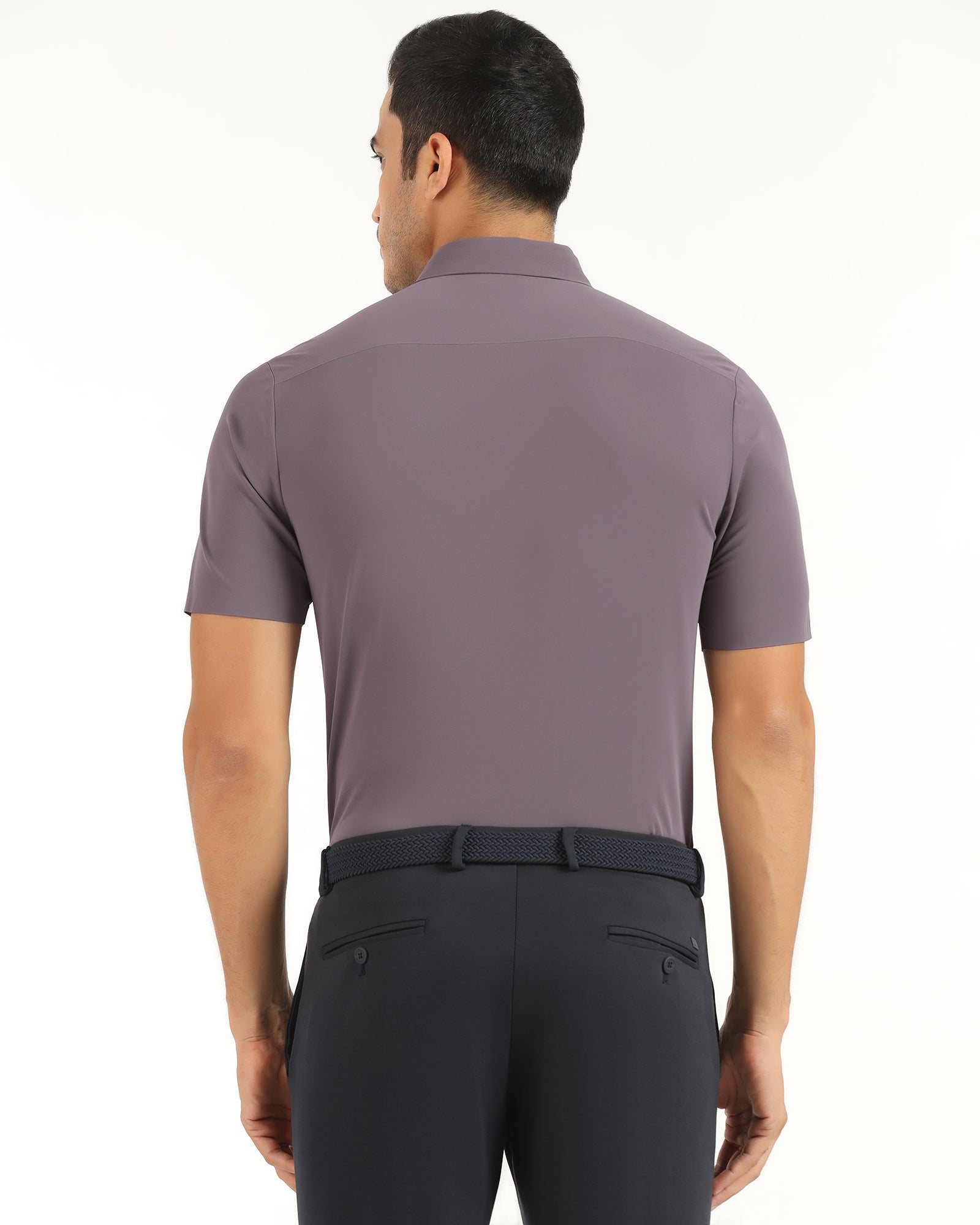 TechPro Formal Half Sleeve Mouse Textured Shirt - Kanon