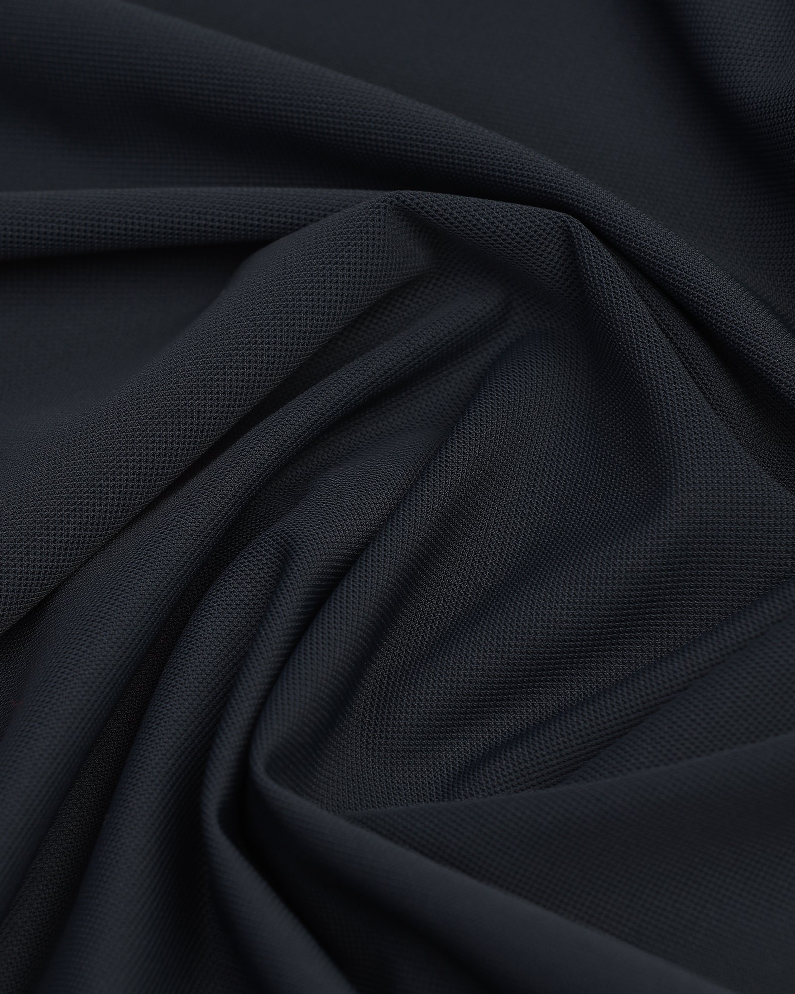 TechPro Formal Half Sleeve Navy Textured Shirt - Kanon