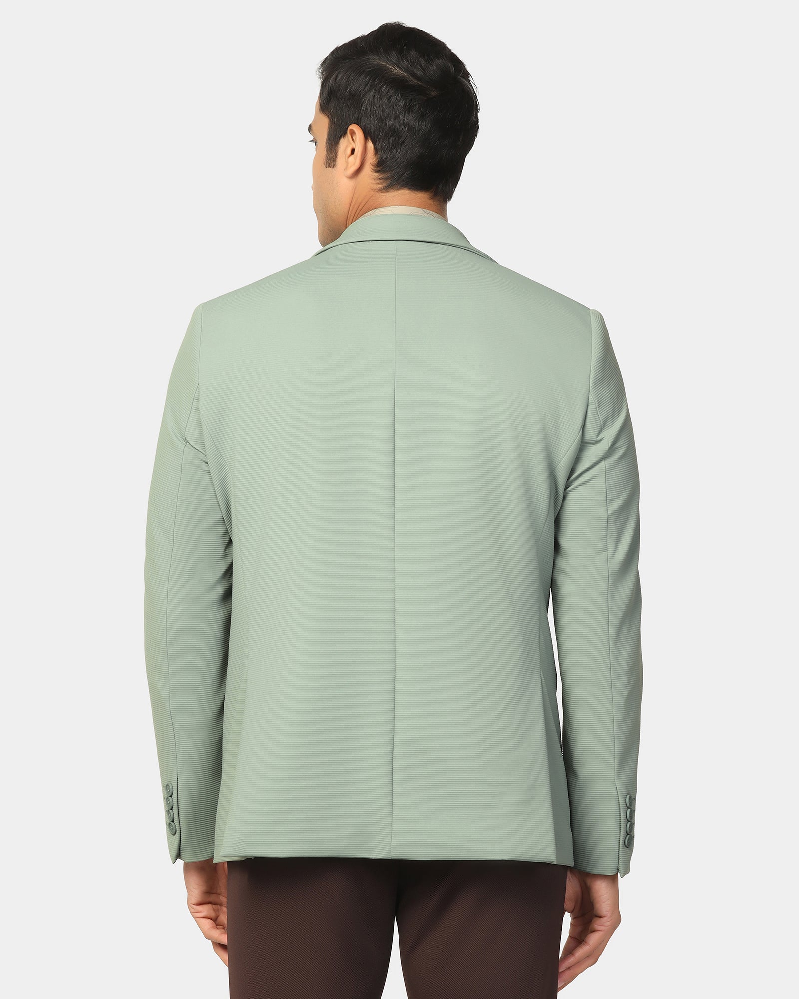 TechPro Formal Mint Stripe Blazer - Kuma