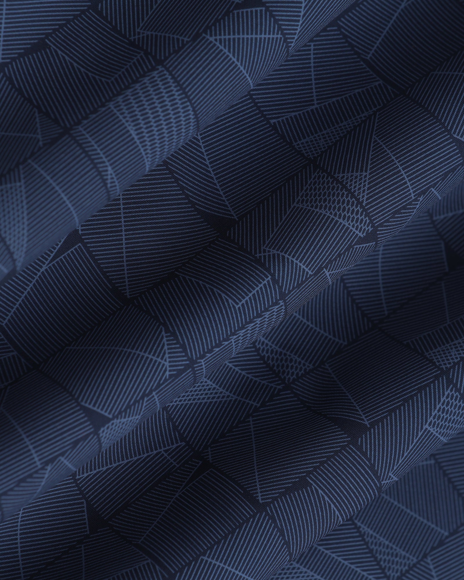 TechPro Formal Navy Printed Shirt - Kyler