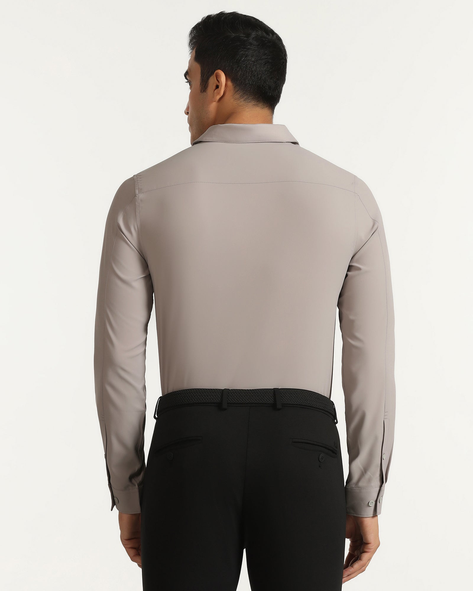 TechPro Formal Tan Solid Shirt - Greece