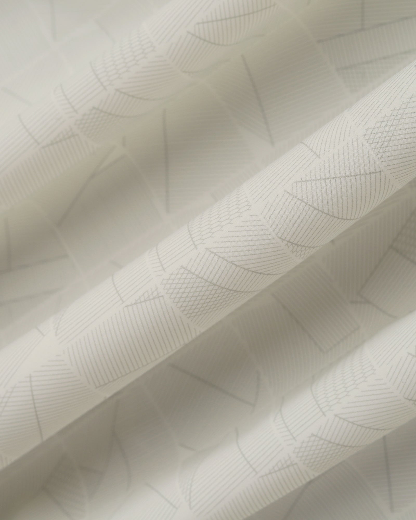 TechPro Formal White Printed Shirt - Kyler