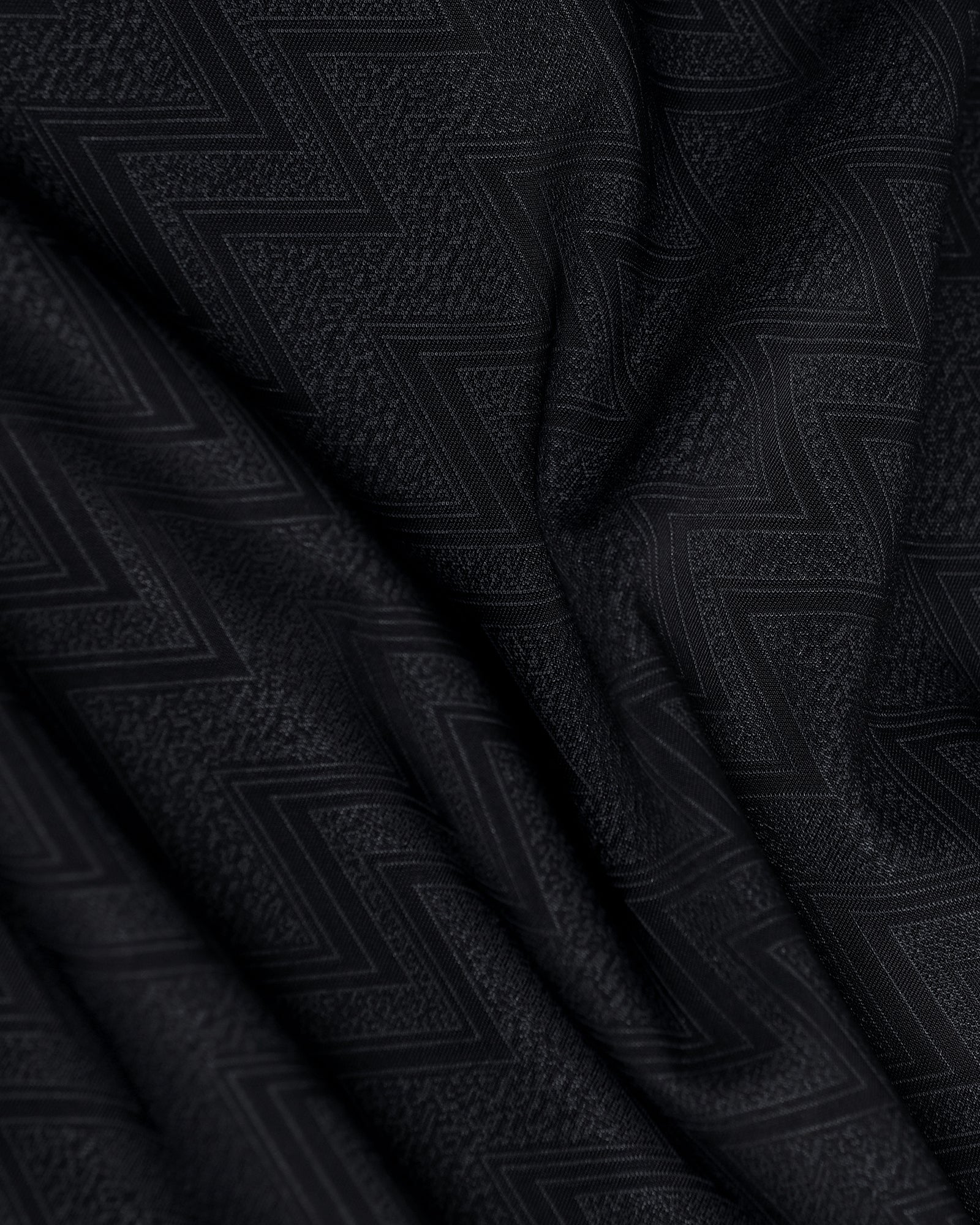 TechPro Polo Black Textured T-Shirt - Molar