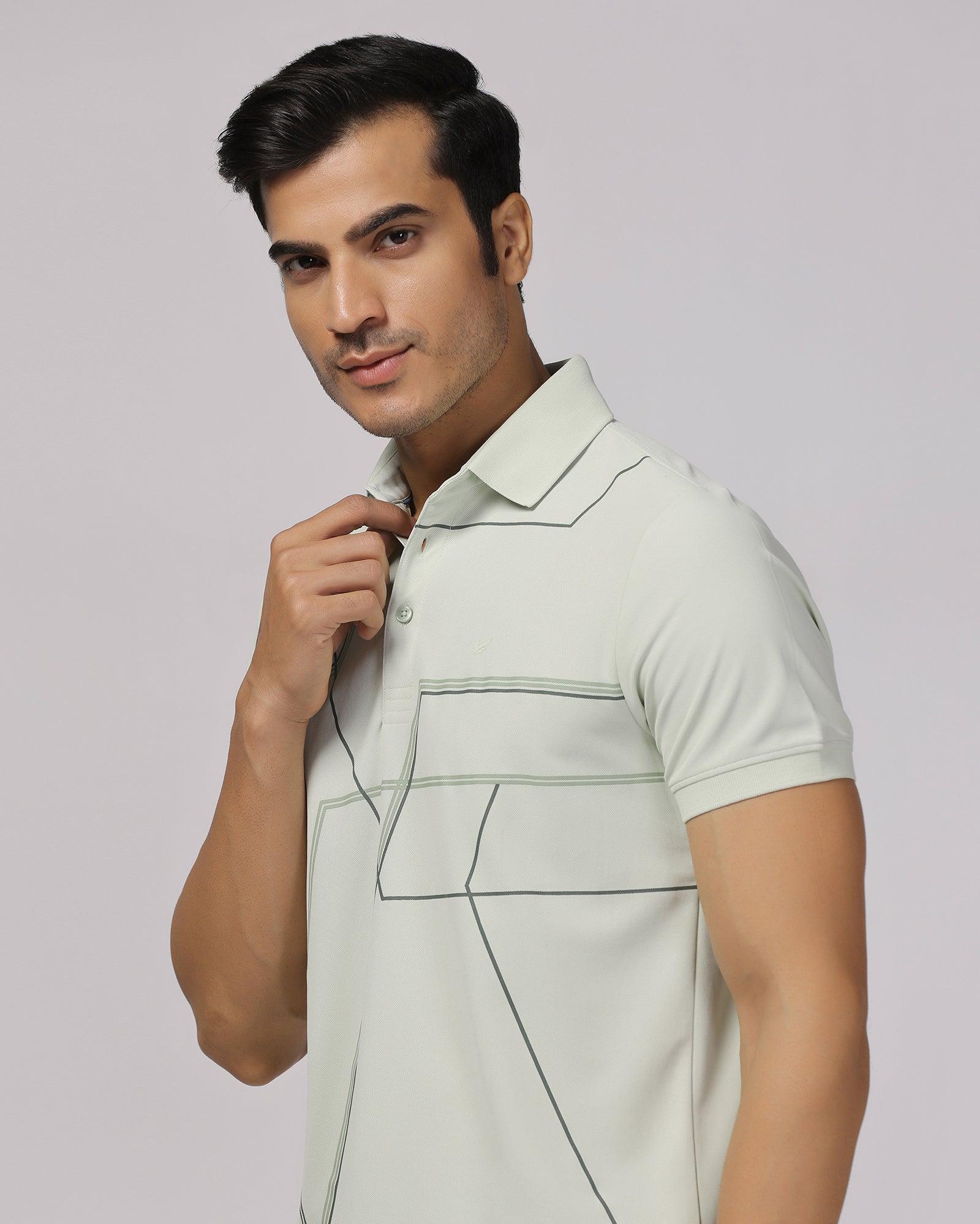 TechPro Polo Mint Solid T-Shirt - Crocs - Blackberrys