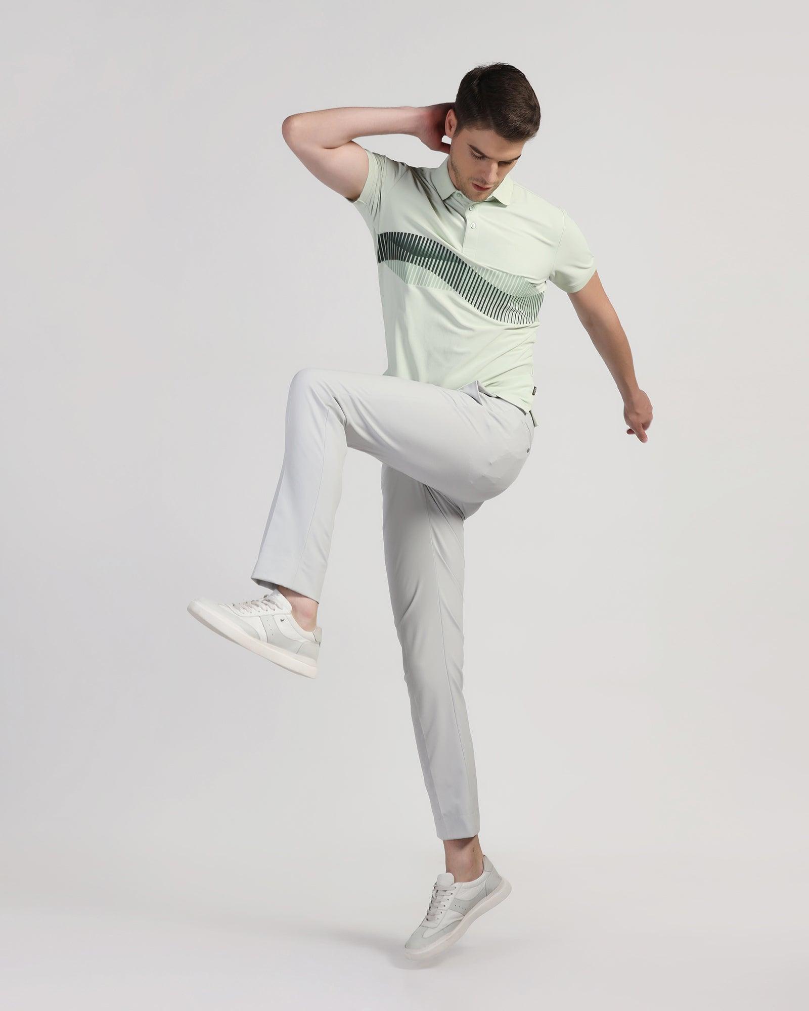 TechPro Polo Mint Solid T-Shirt - Jamey - Blackberrys