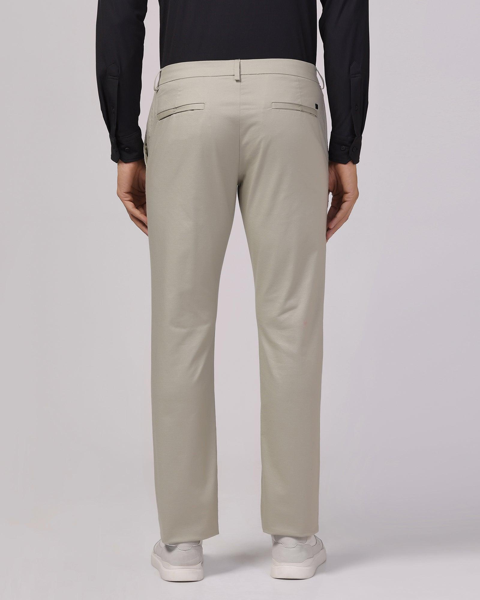 TechPro Slim Comfort B-95 Casual Light Olive Solid Khaki - Andros - Blackberrys