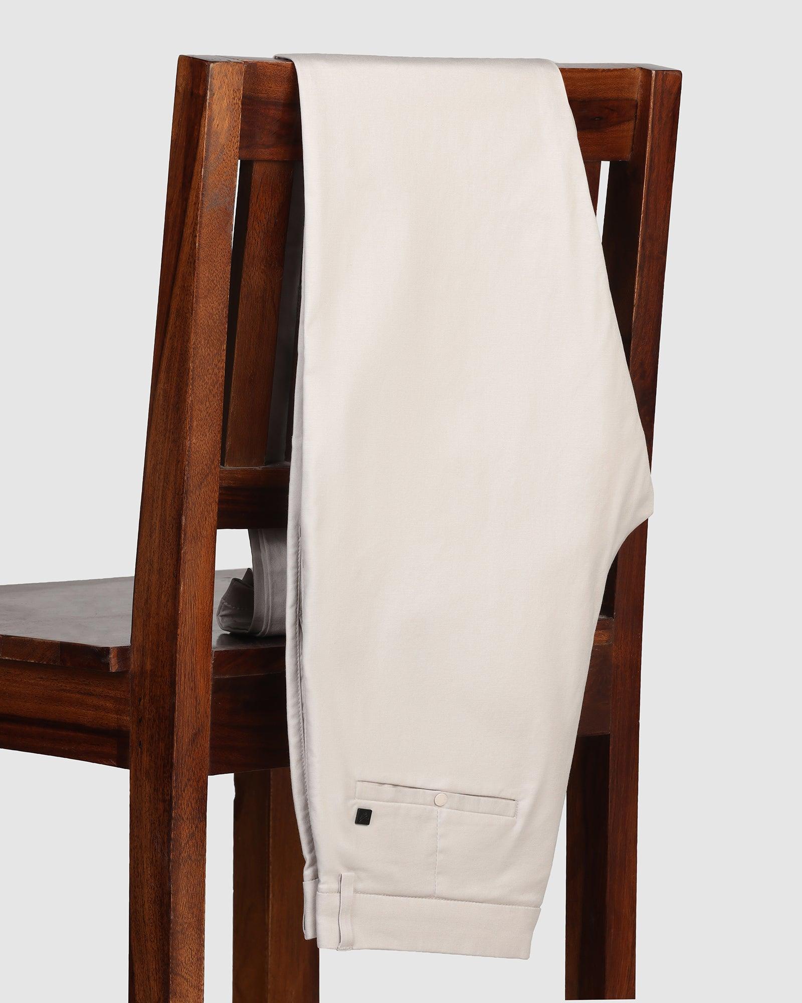 TechPro Slim Comfort B-95 Casual Stone Beige Solid Khaki - Andros - Blackberrys