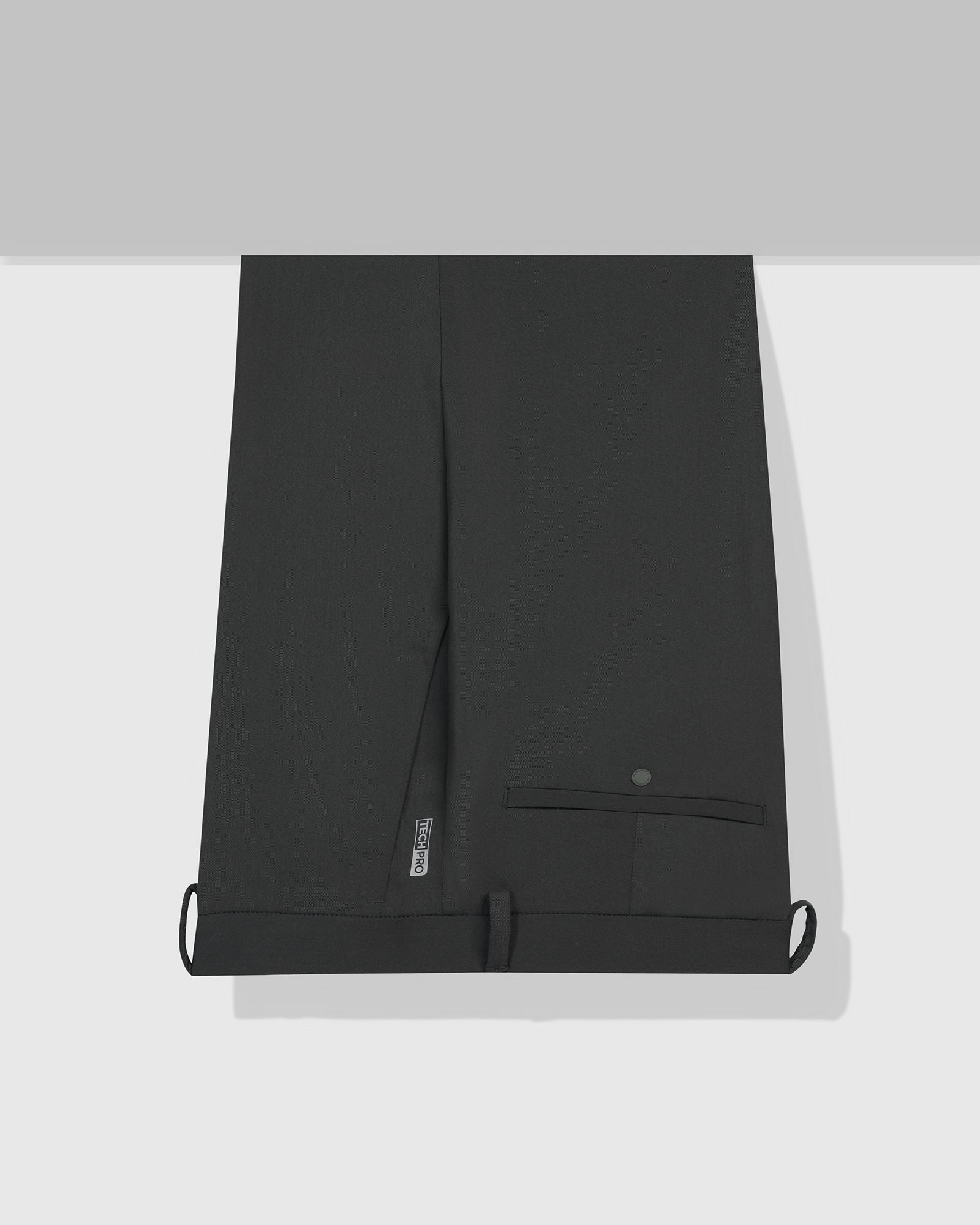 TechPro Slim Comfort B-95 Formal Olive Solid Trouser - Creed