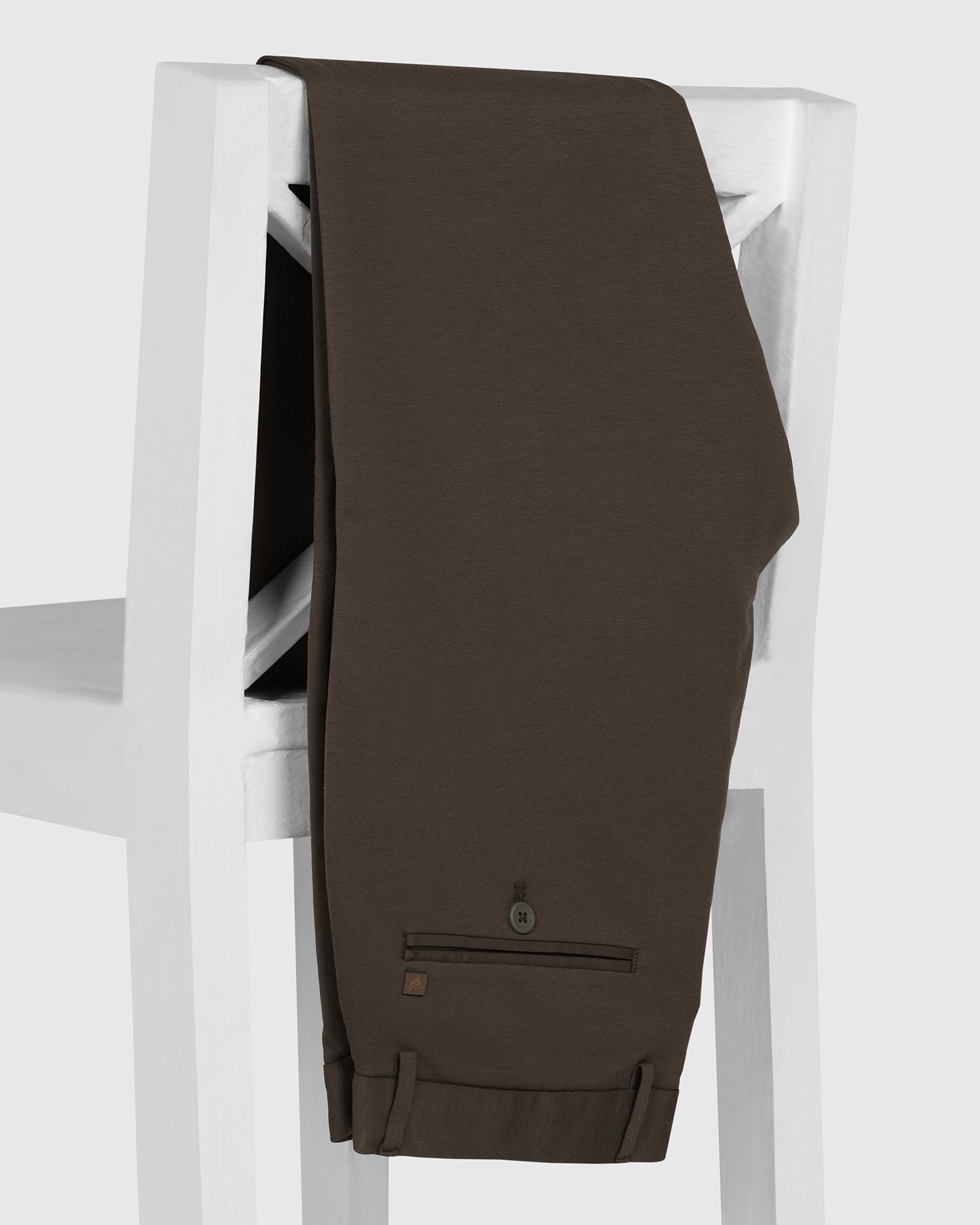 TechPro Slim Fit B-91 Casual Mouse Solid Khakis - Ziea