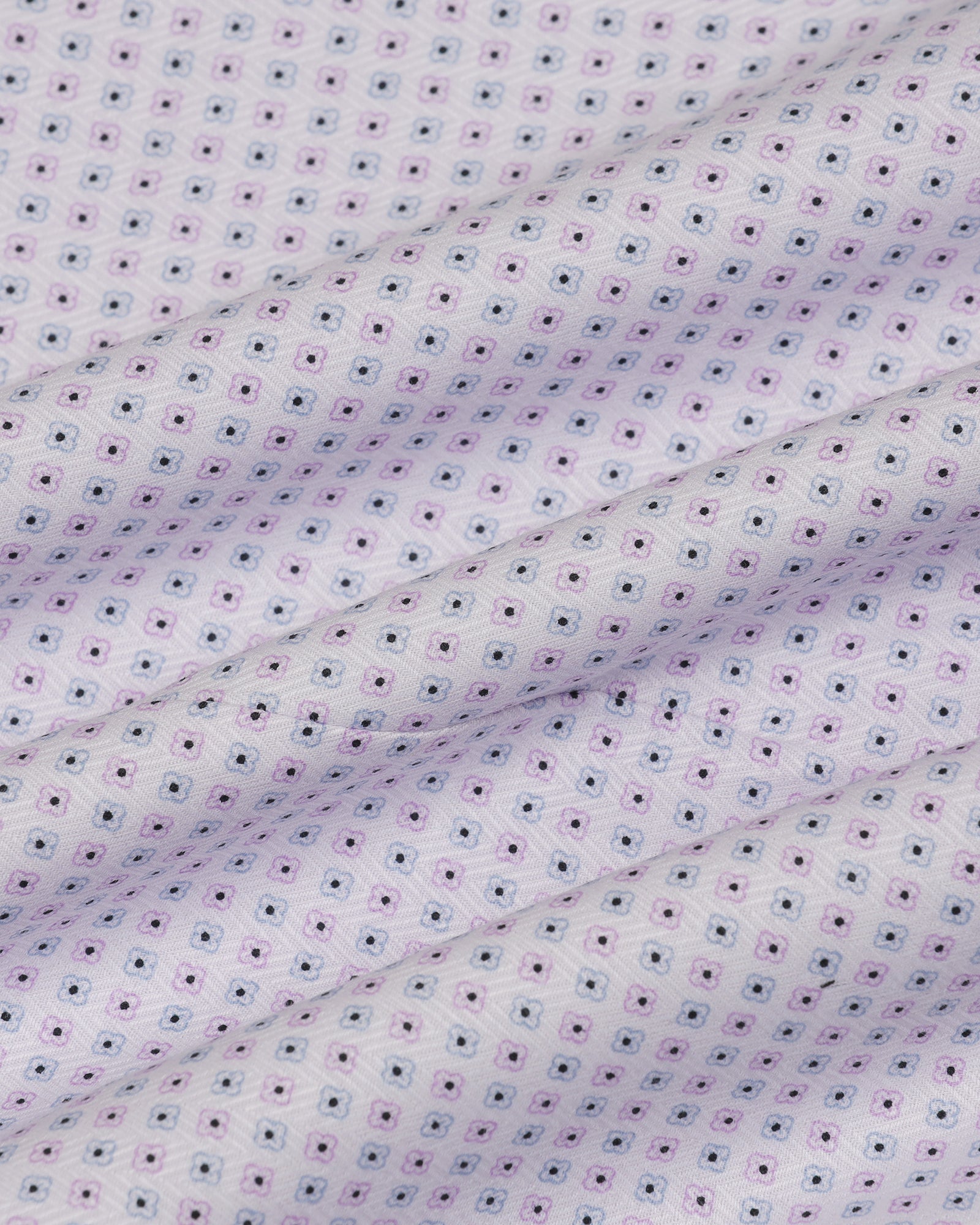 Temp Tech Formal Pink Printed Shirt - Vital