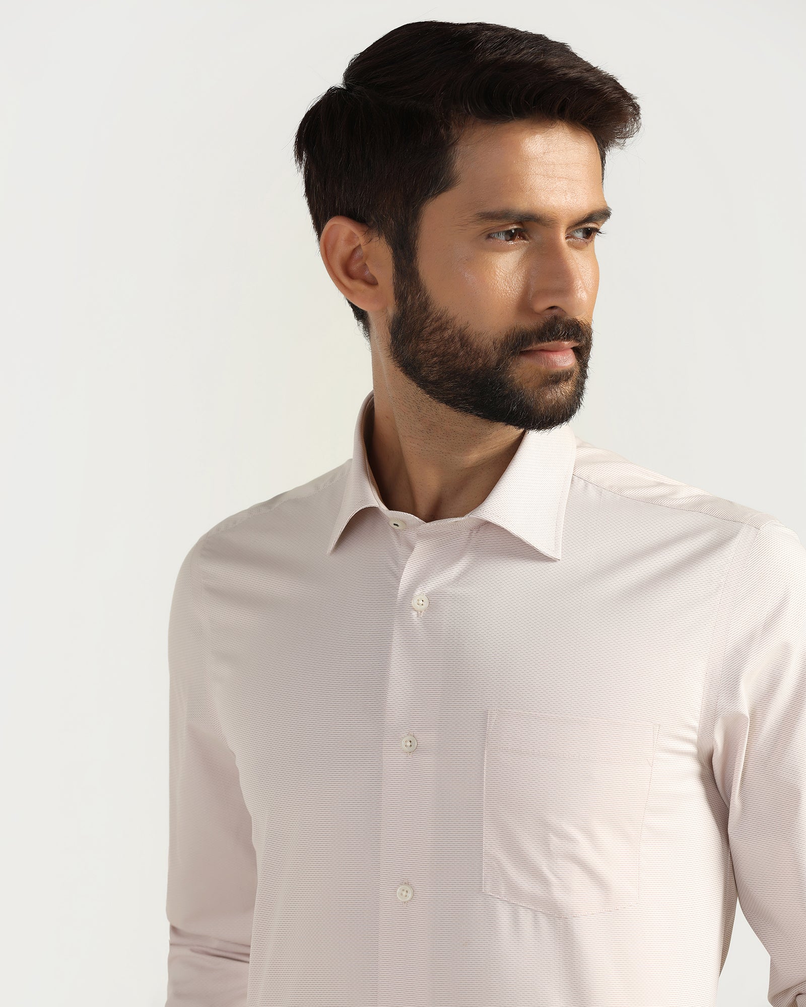Temp Tech Formal Rust Textured Shirt - Vogue