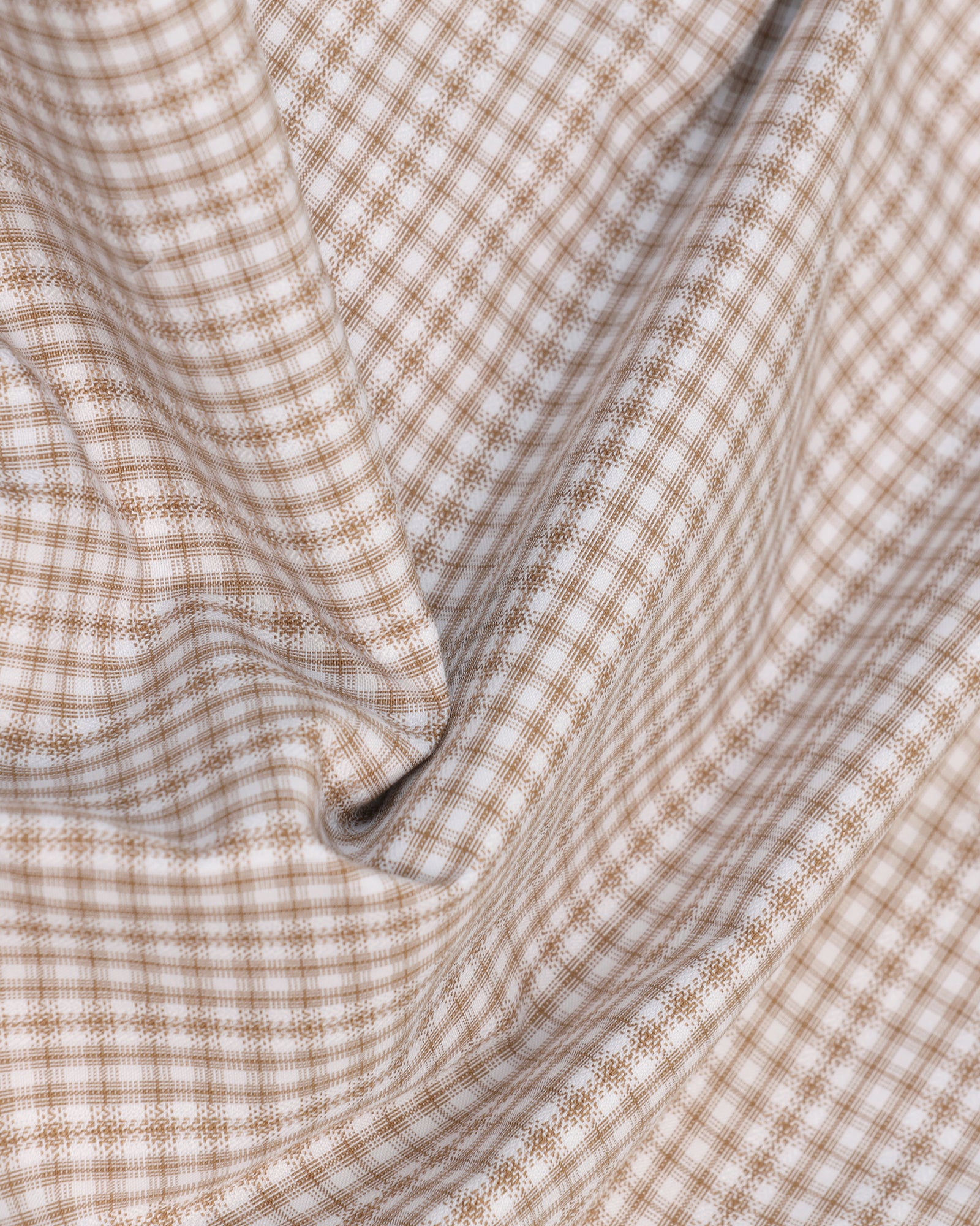 Temp Tech Formal Yellow Check Shirt - Vertigo