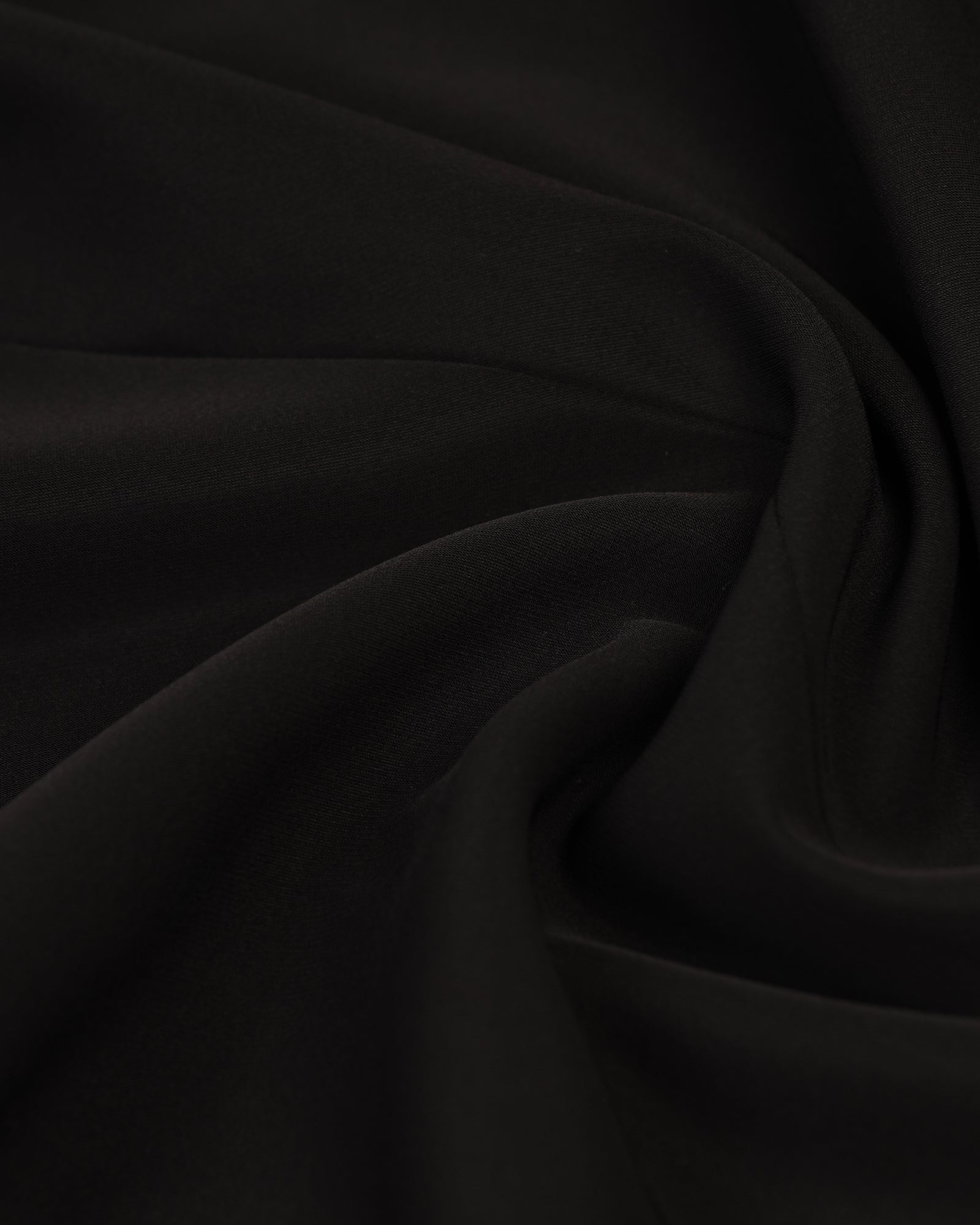 Three Piece Black Solid Formal Suit - Rostov