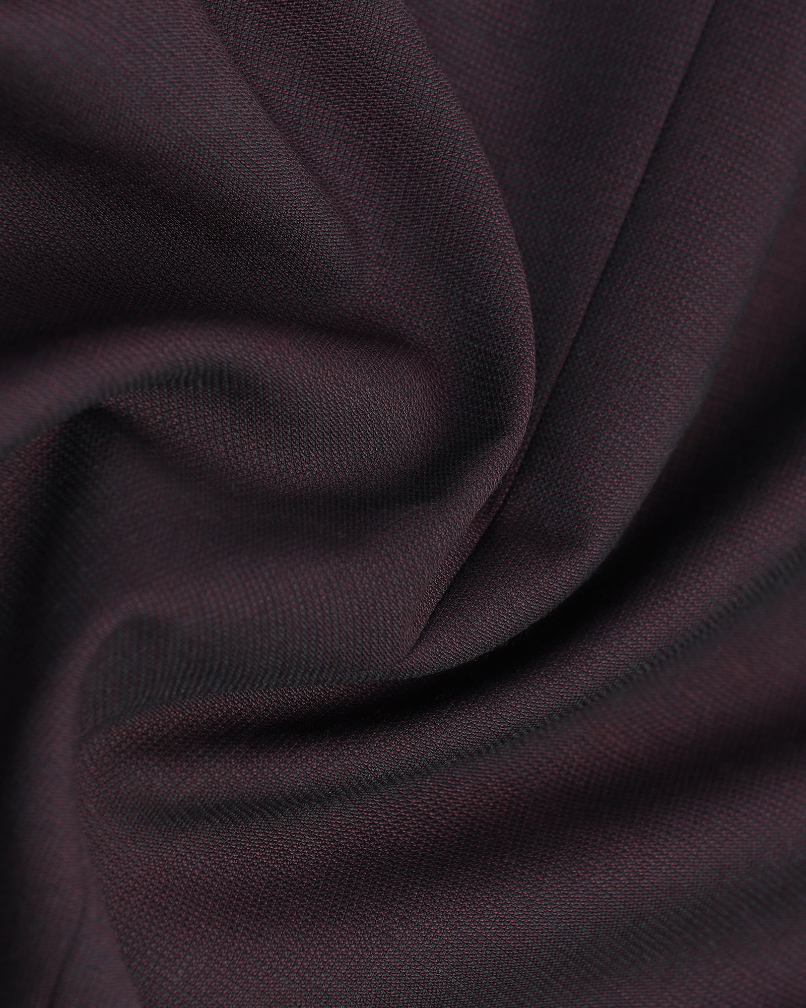 Three Piece Purple Textured Formal Suit - Macren