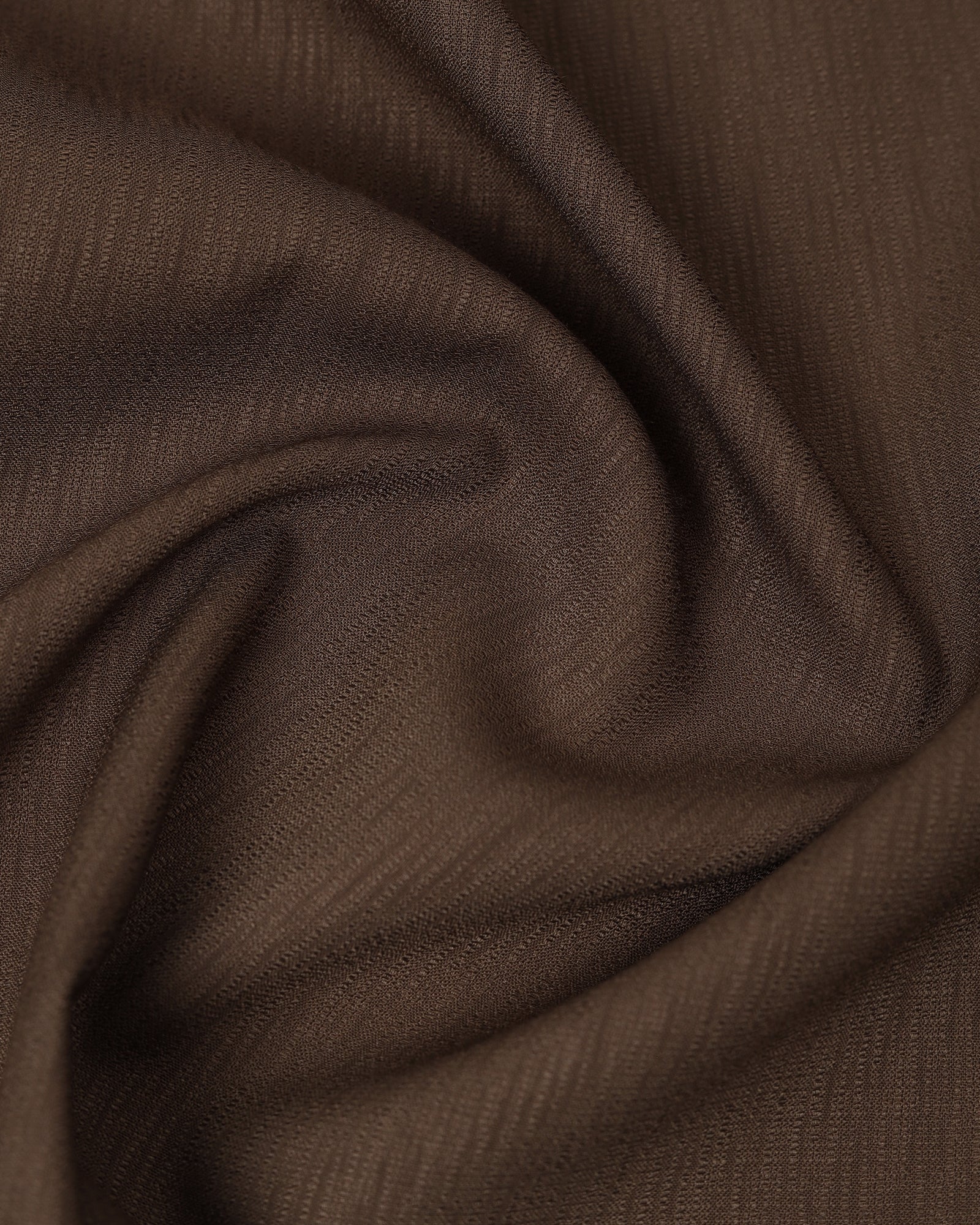 Tobacco Brown Solid Shirt - Tanin