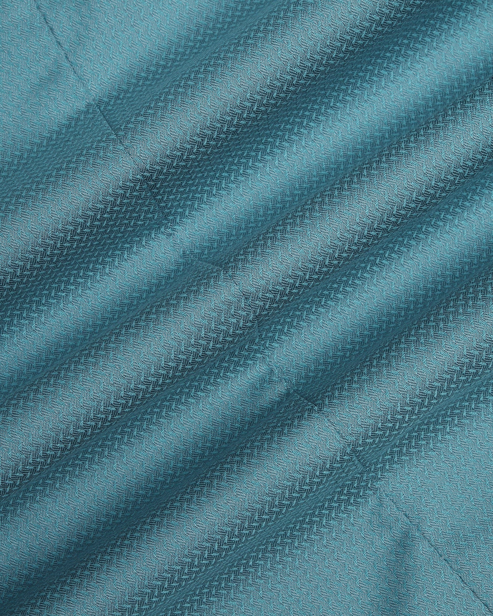 Turquoise Textured Shirt - Birch